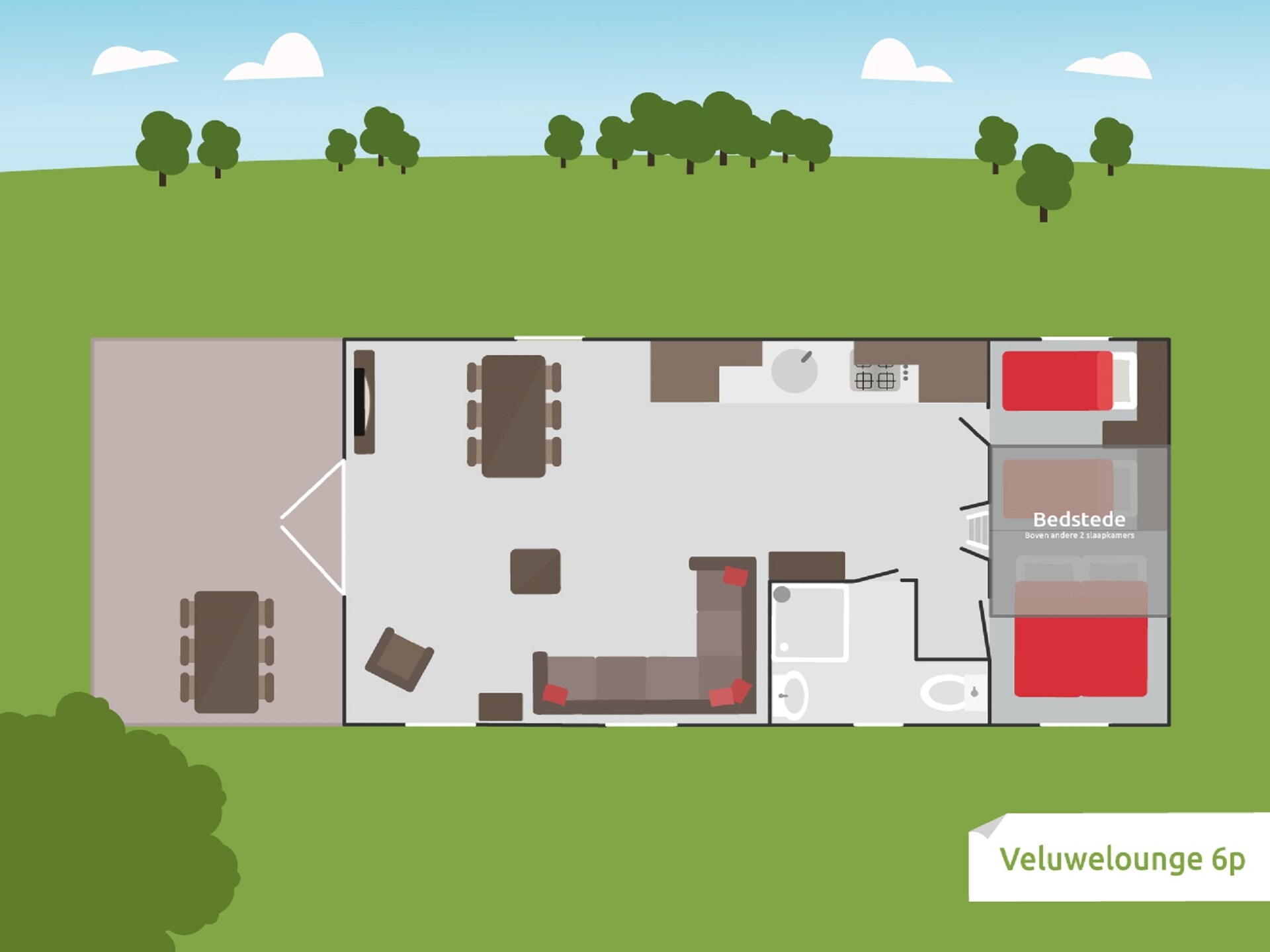 Chalet op Recreatiepark de Boshoek: wellness, natuur en honden welkom - foto 18