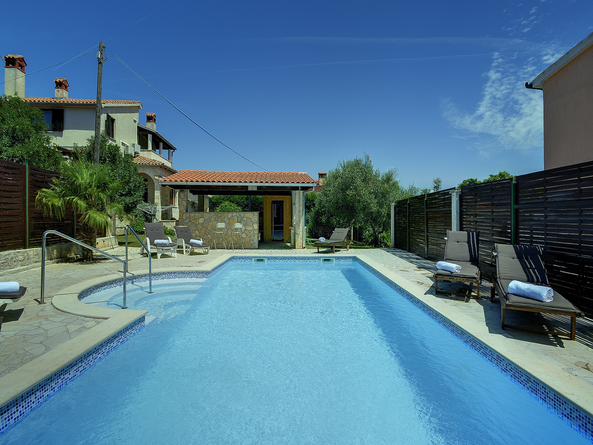 Villa Golf House: Vrijstaande villa met zwembad en golfnet in Ližnjan - foto 9