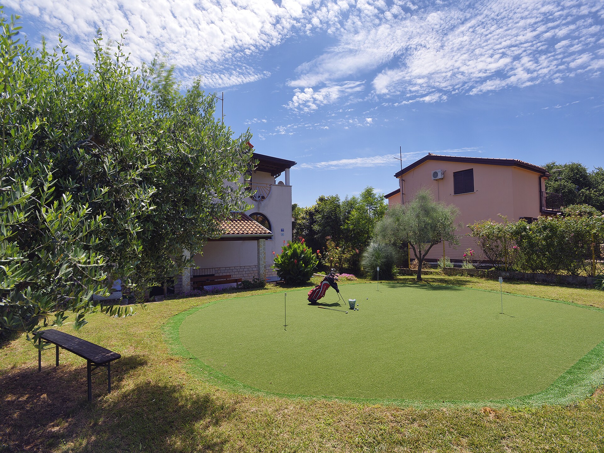 Villa Golf House: Vrijstaande villa met zwembad en golfnet in Ližnjan - foto 29