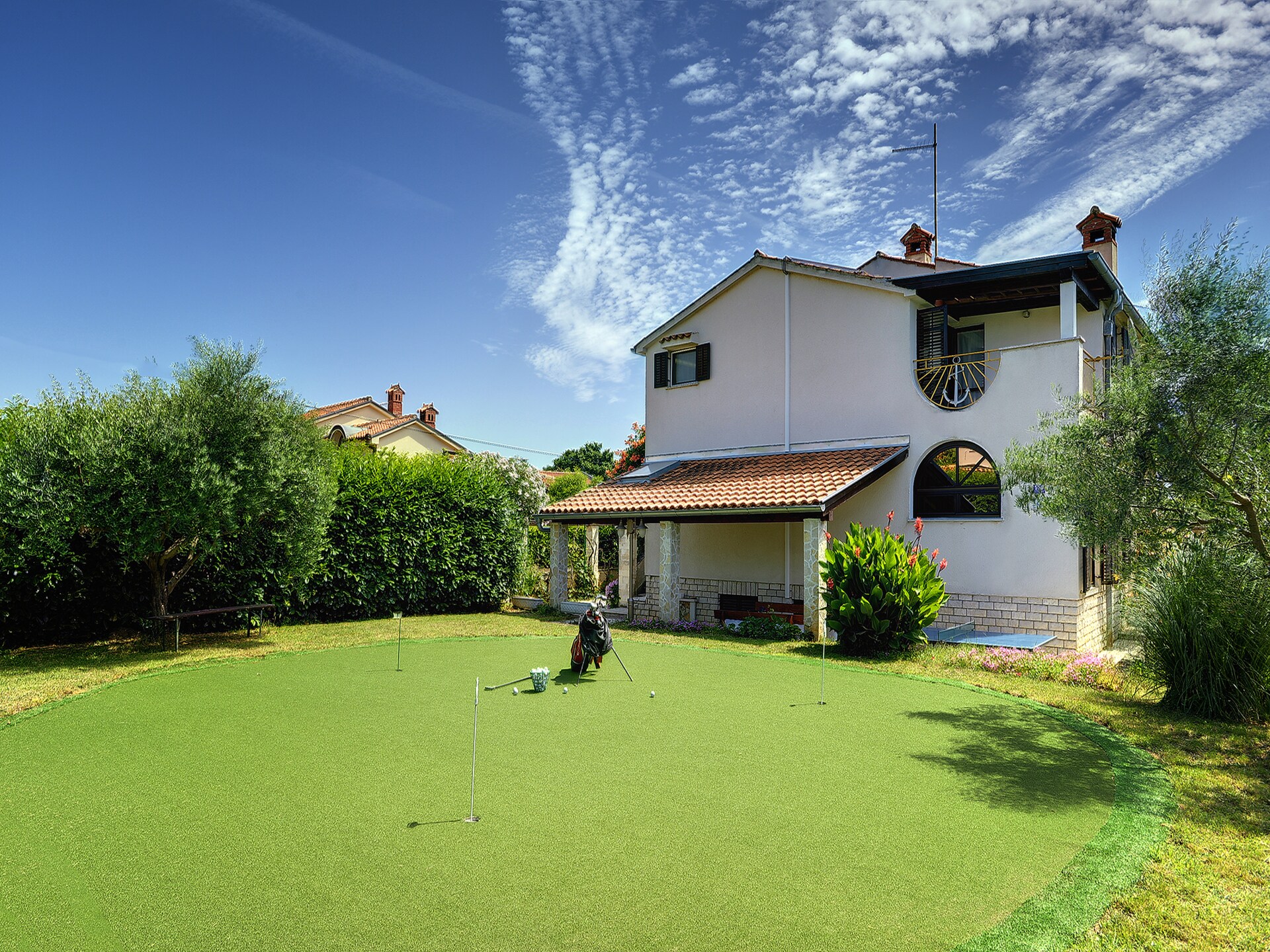 Villa Golf House: Vrijstaande villa met zwembad en golfnet in Ližnjan - foto 26