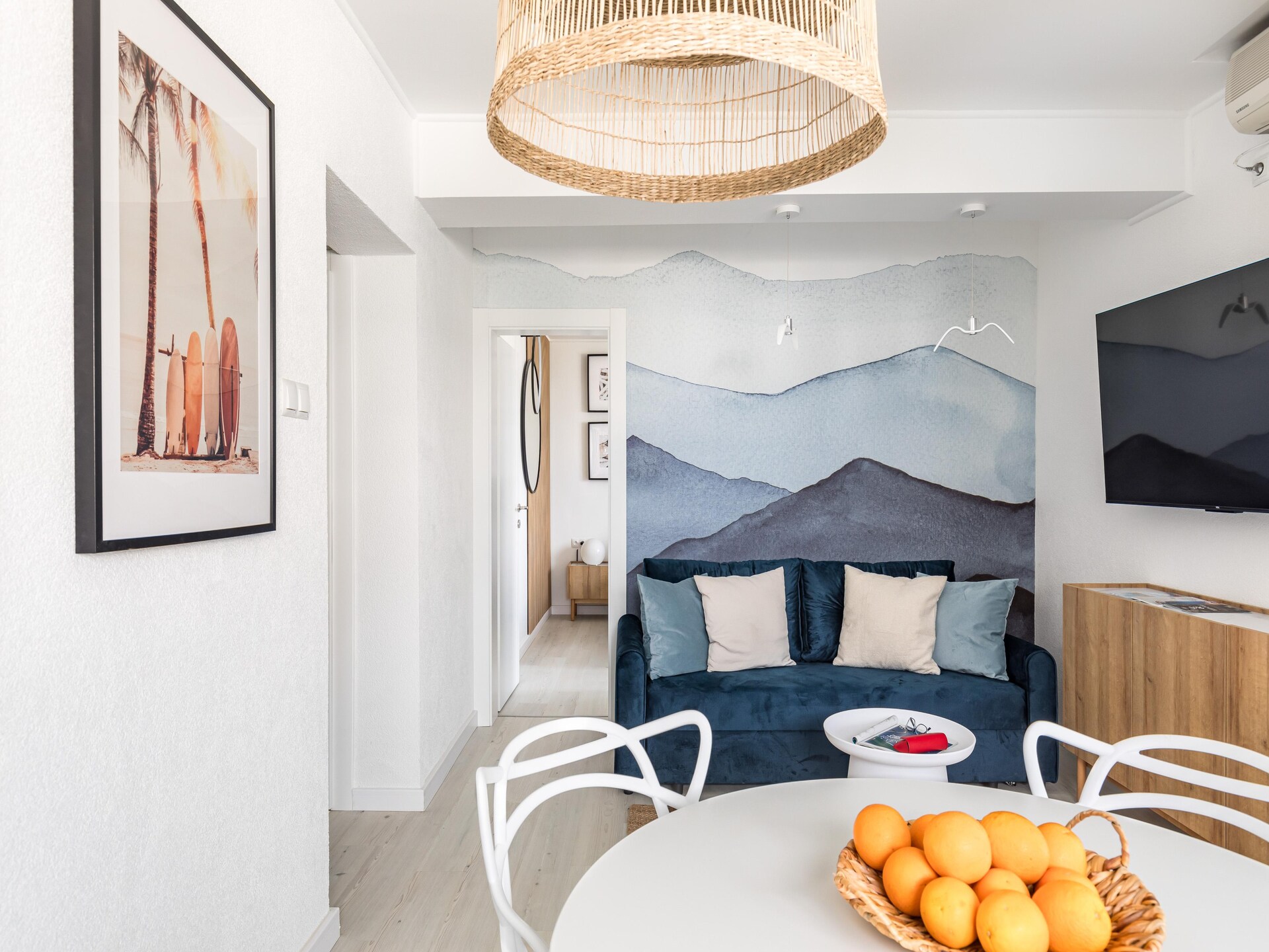Knus appartement met zeezicht op 70m van strand in Slatine - foto 9