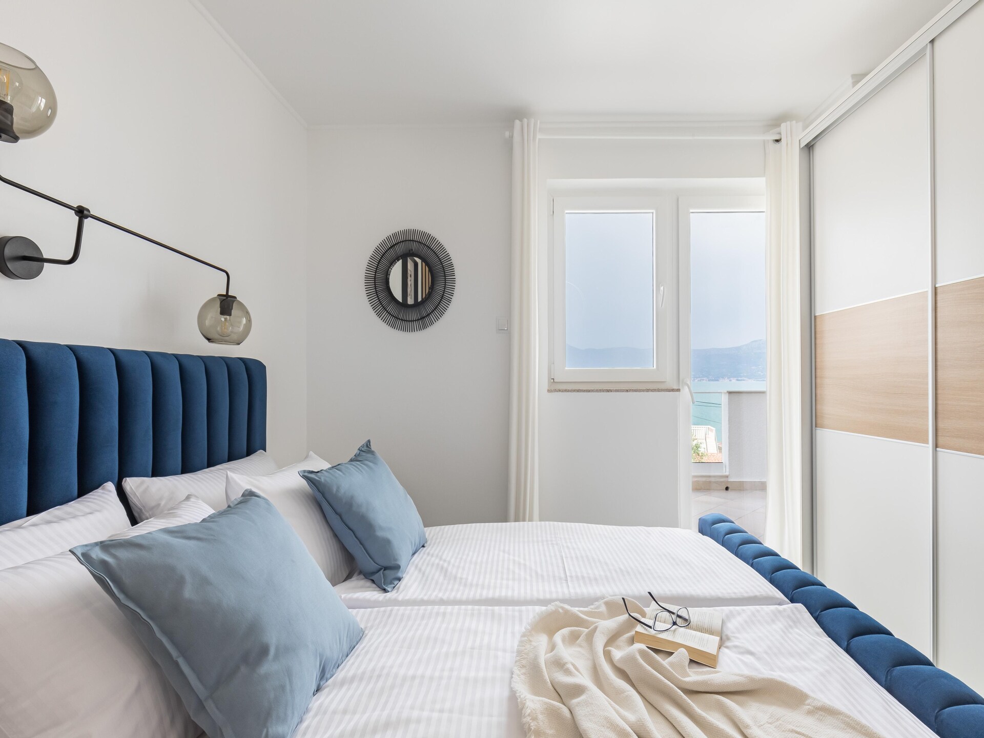 Knus appartement met zeezicht op 70m van strand in Slatine - foto 14