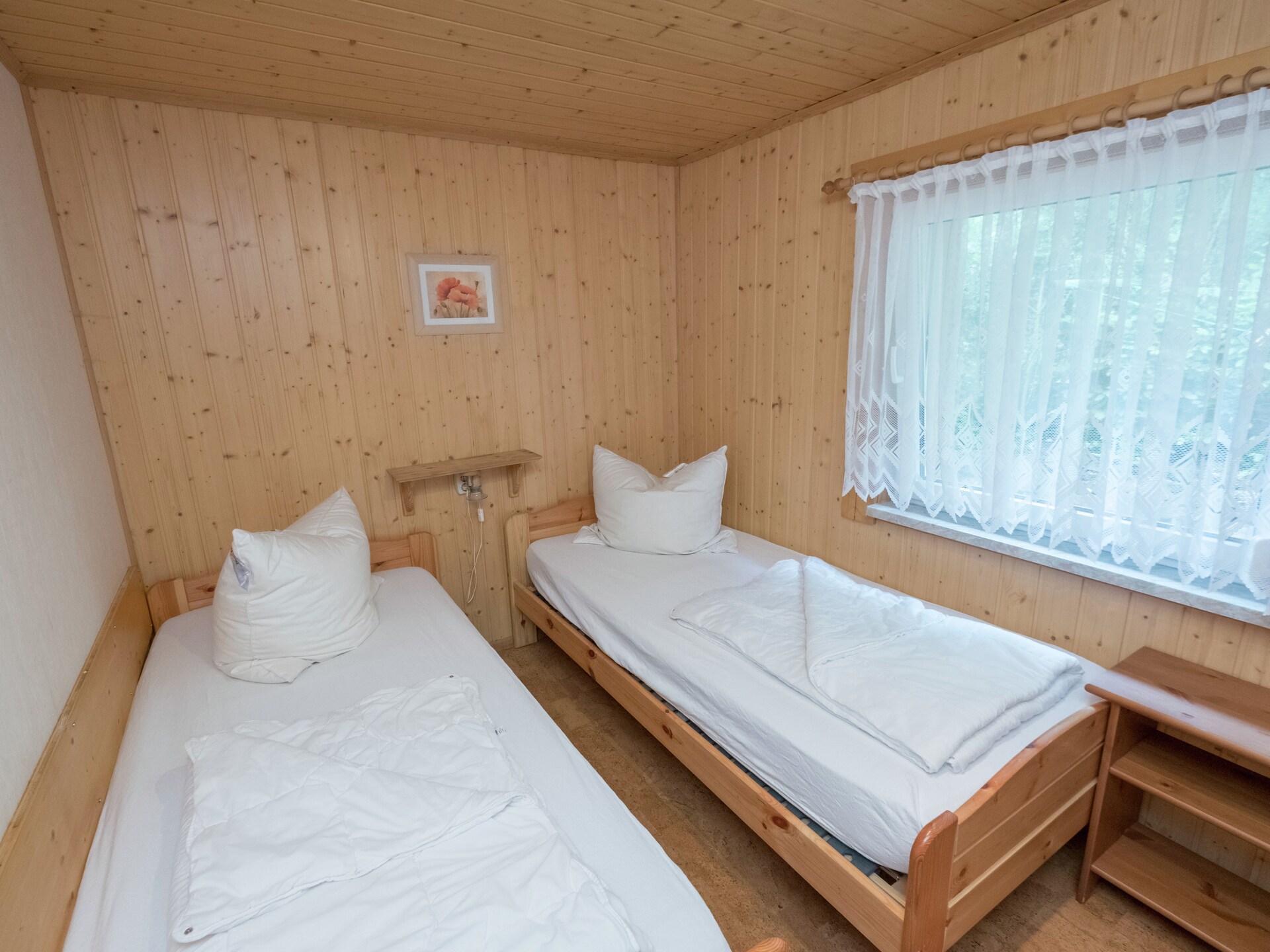 Vrijstaande bosbungalow voor 4 personen aan de golfbaan in Neustadt/Harz - foto 13