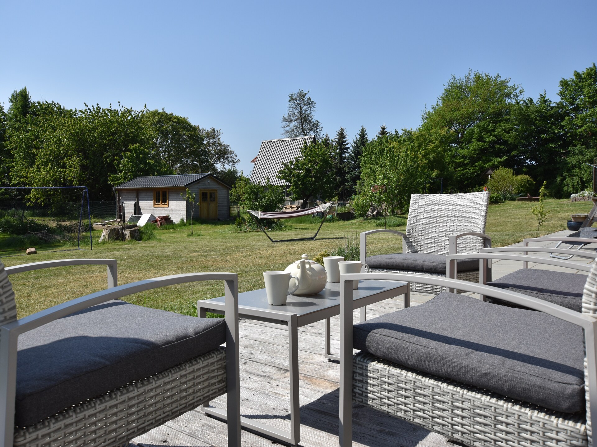 Ruim vakantiehuis Hornstorf voor 11 personen met tuin en open haard - foto 27