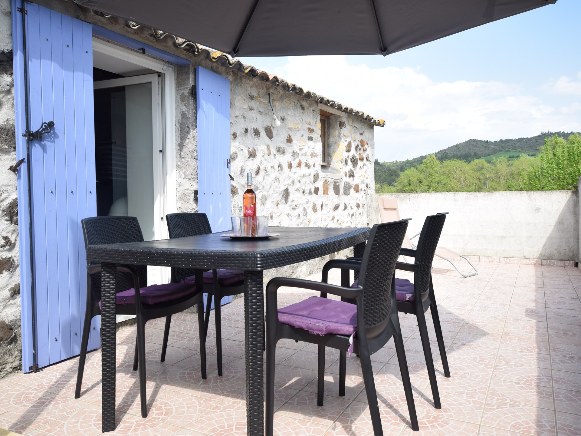 Landelijk cottage voor 4 personen met zwembad bij Mirabel, Ardèche - foto 5