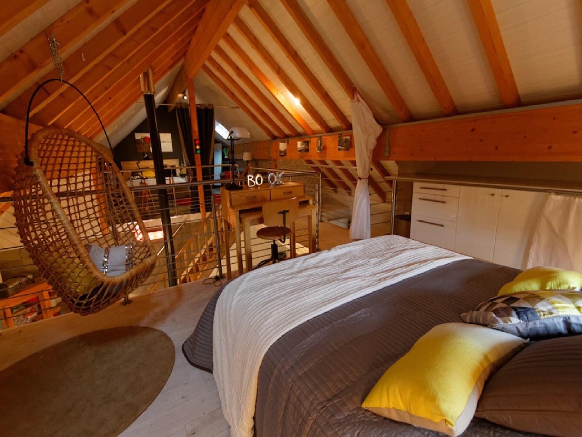 Loftvakantiehuis met Nordic bad vlakbij recreatiemeer in Saint-Quirin - foto 30