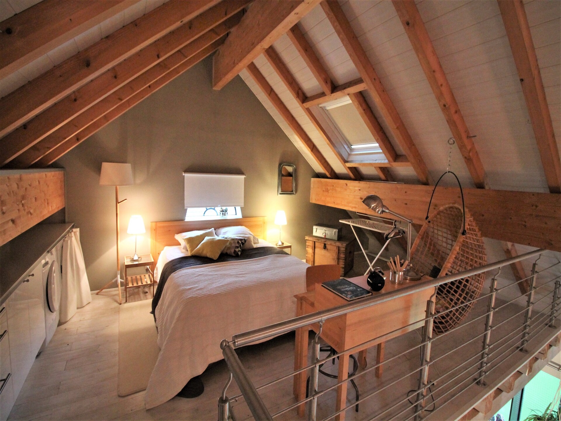 Loftvakantiehuis met Nordic bad vlakbij recreatiemeer in Saint-Quirin - foto 26