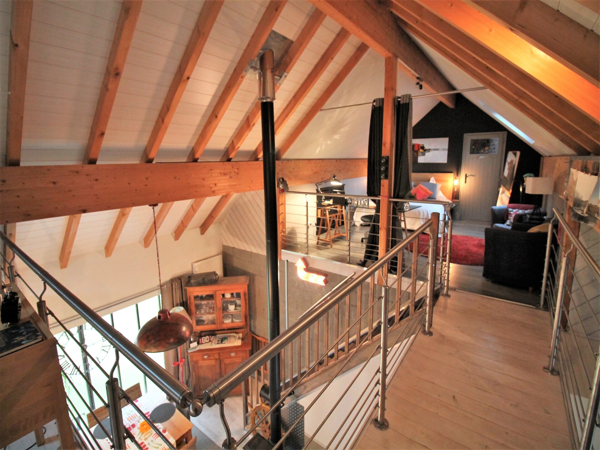 Loftvakantiehuis met Nordic bad vlakbij recreatiemeer in Saint-Quirin - foto 25