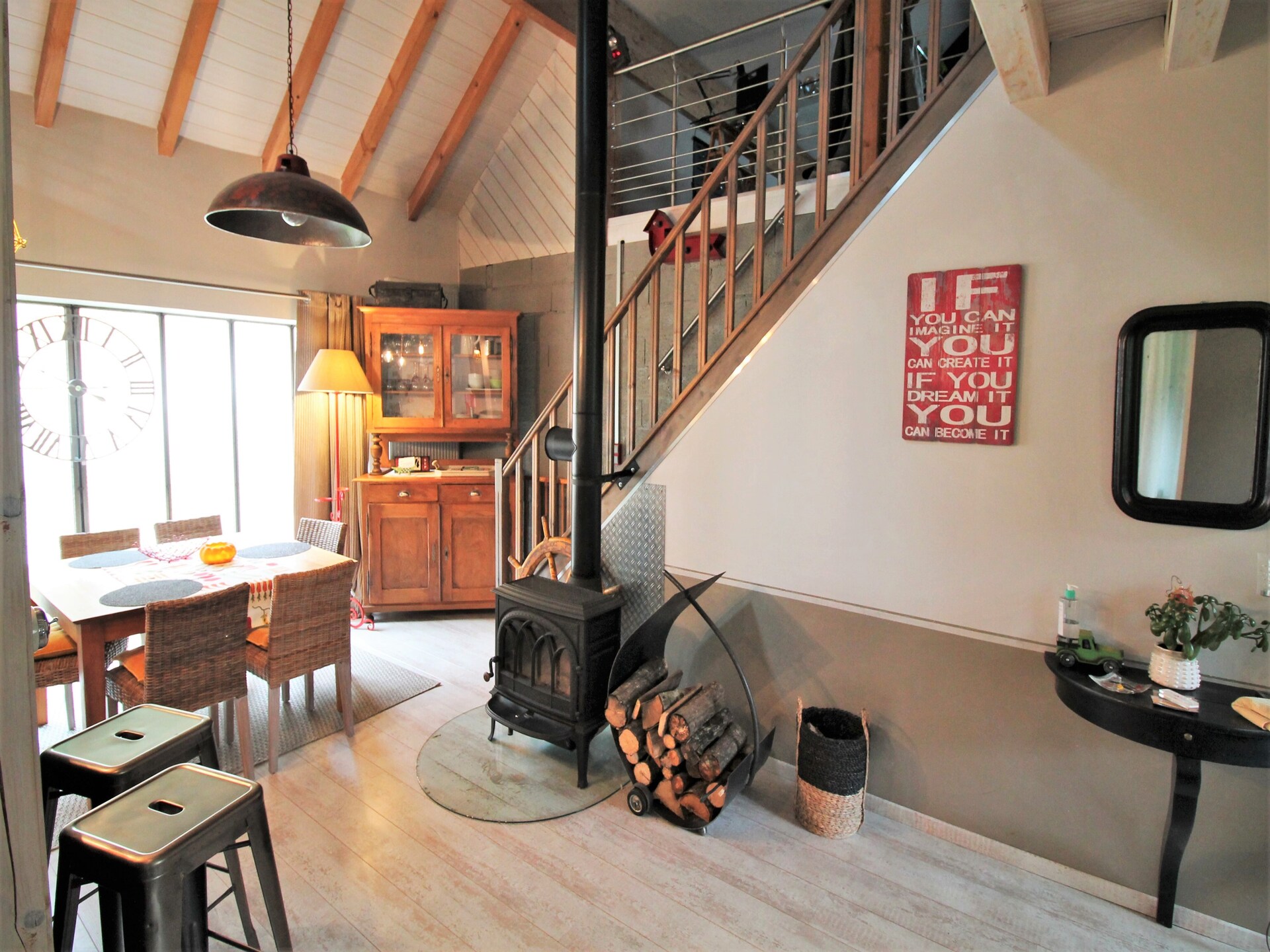 Loftvakantiehuis met Nordic bad vlakbij recreatiemeer in Saint-Quirin - foto 9