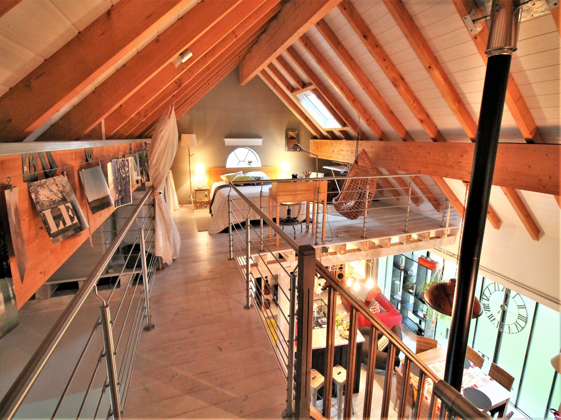 Loftvakantiehuis met Nordic bad vlakbij recreatiemeer in Saint-Quirin - foto 22