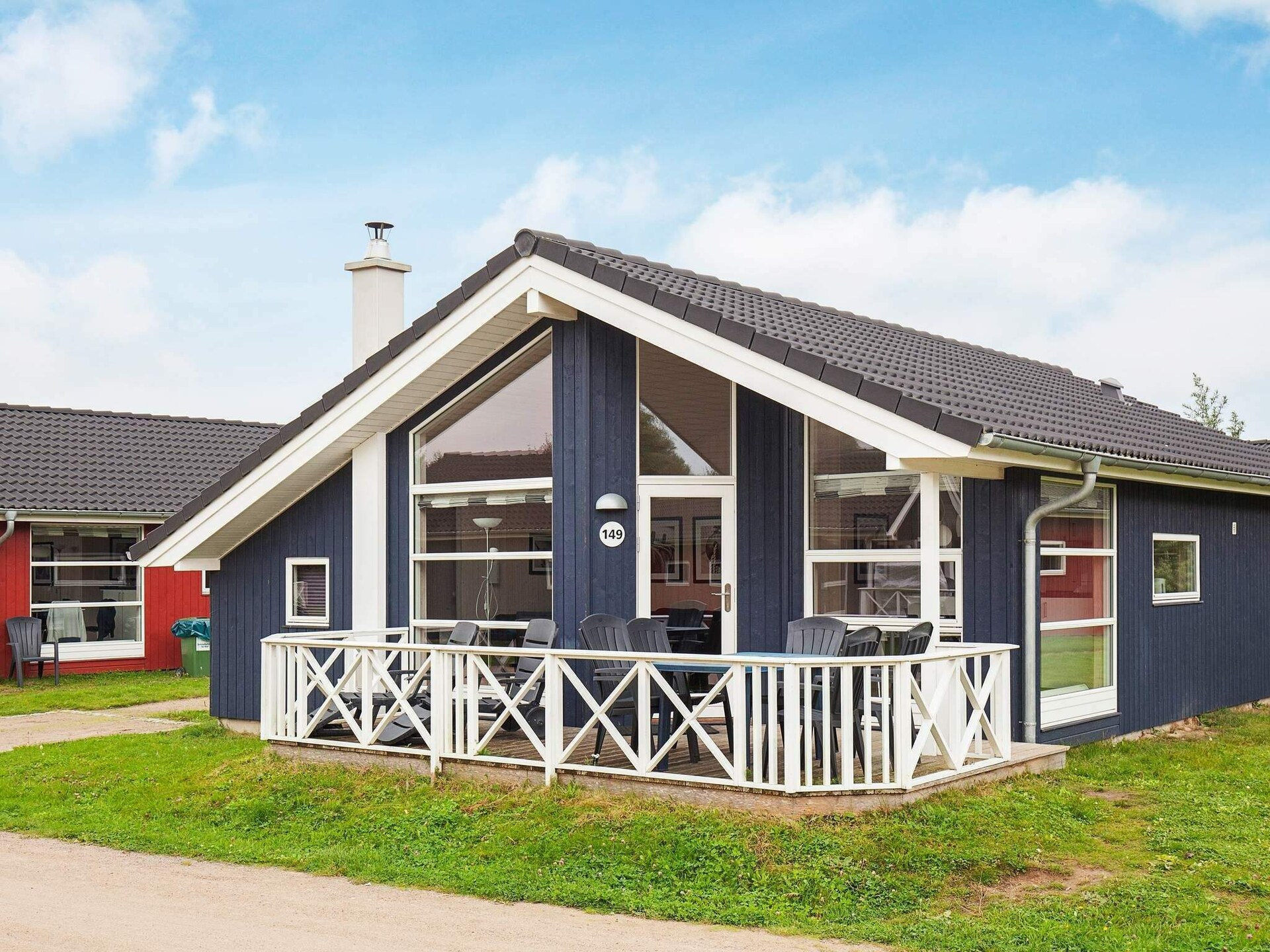 Stijlvol Deens vakantiehuis met sauna & whirlpool op 500m van zee - foto 1