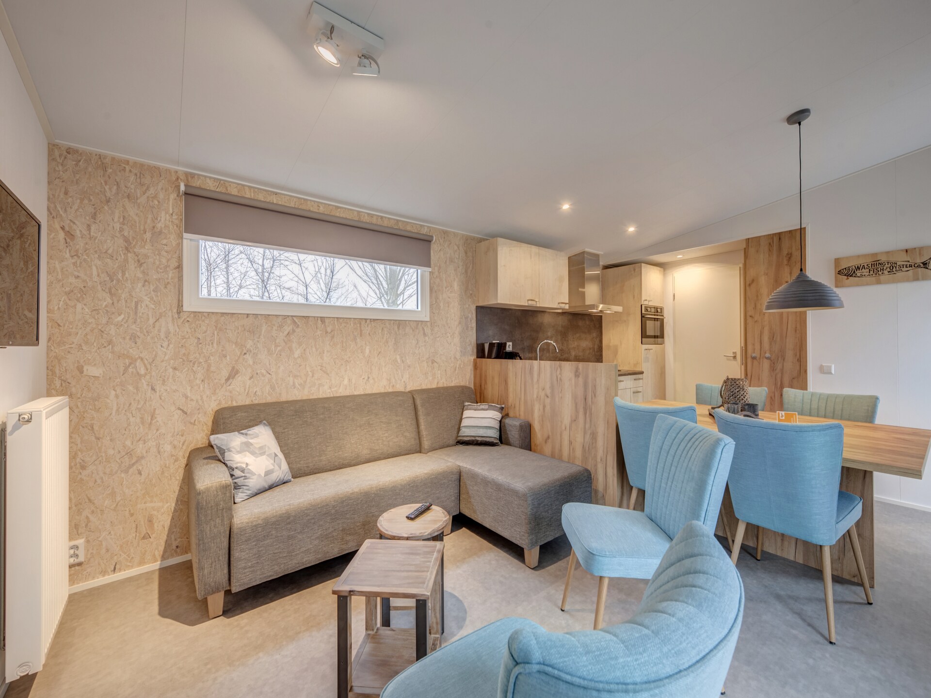 Modern chalet op Vakantiepark Kijkduin, 6 pers., hond toegestaan, 47m² - foto 2