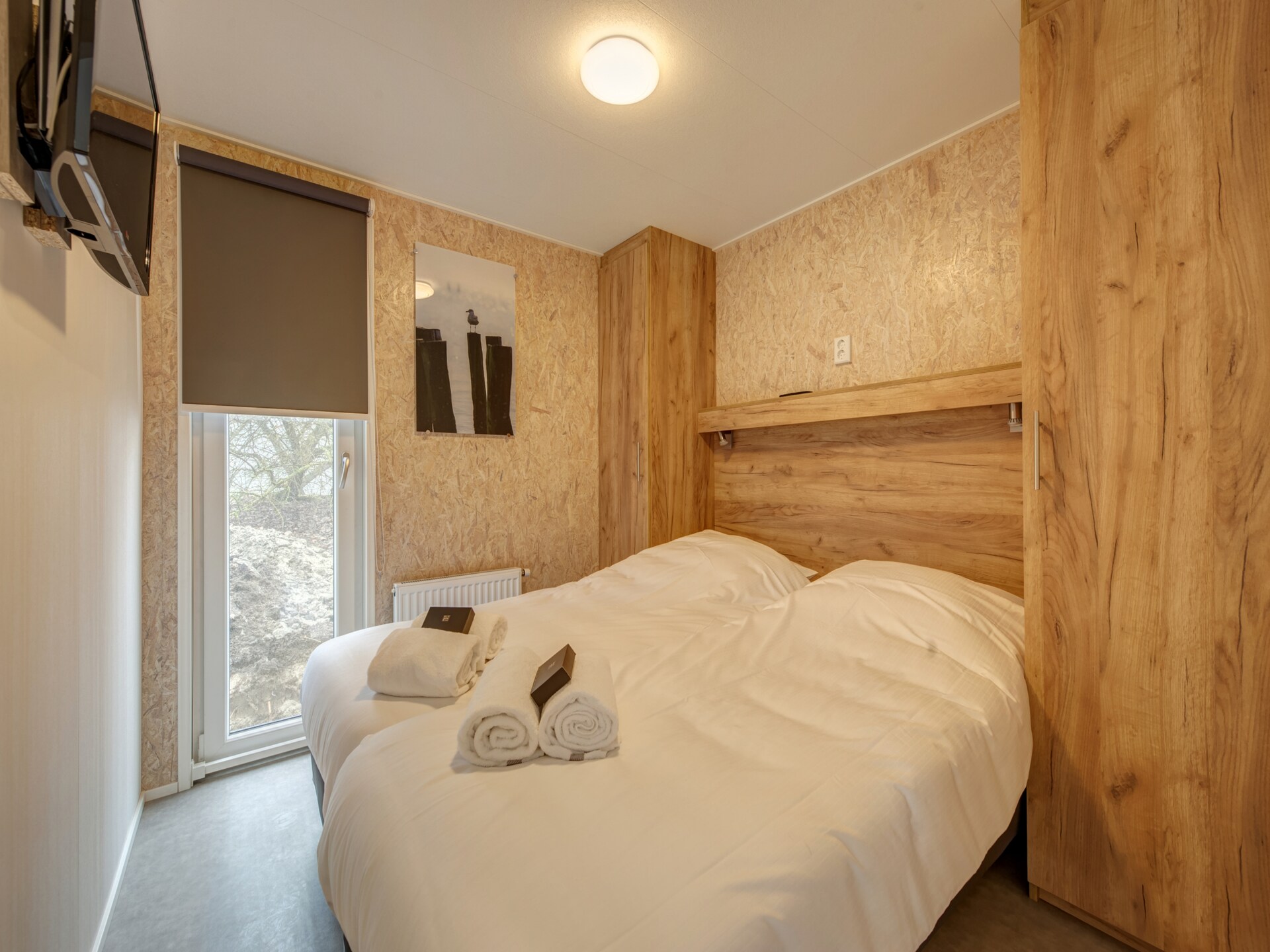 Modern chalet op Vakantiepark Kijkduin, 6 pers., hond toegestaan, 47m² - foto 4