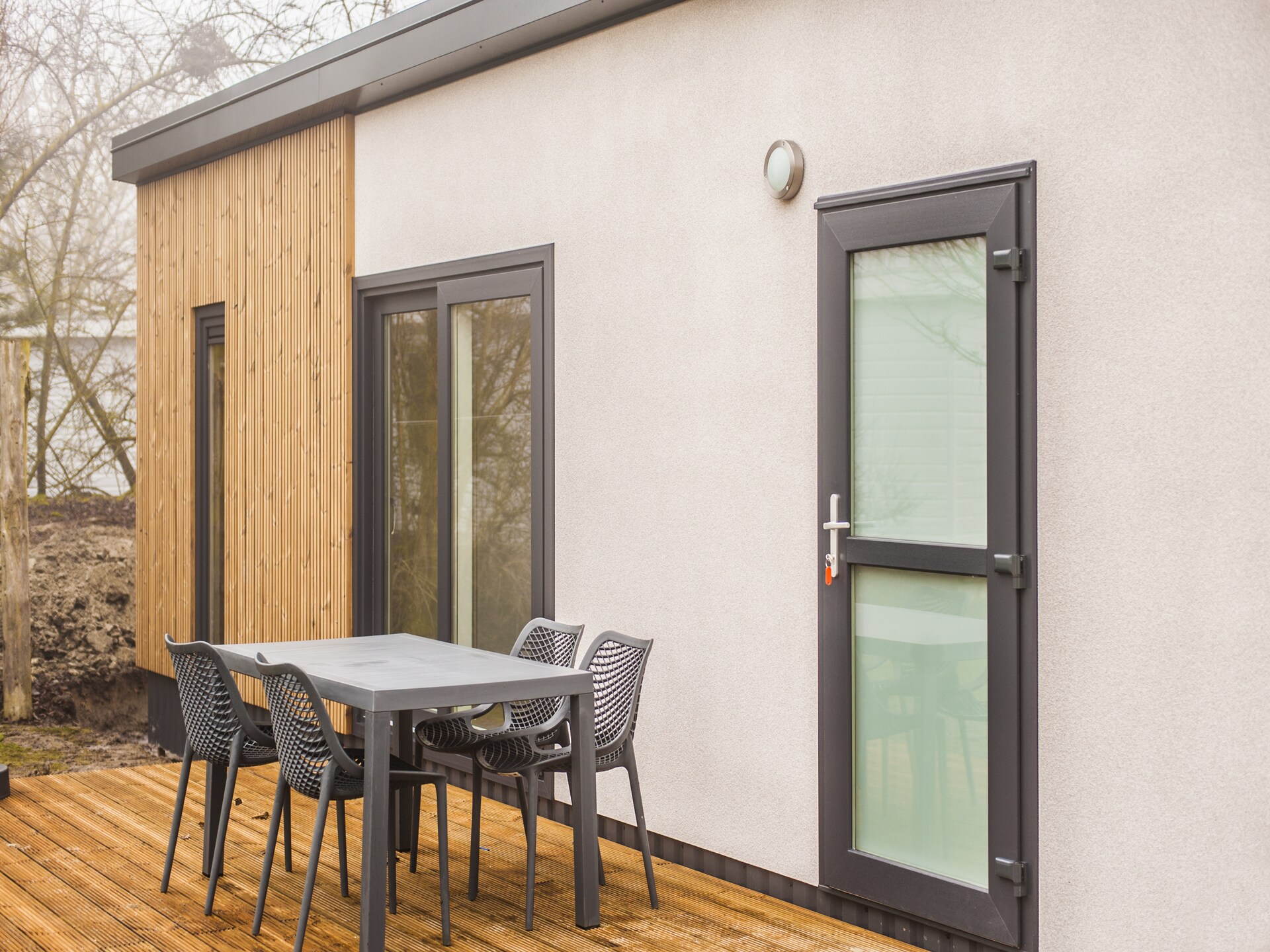 Modern chalet op Vakantiepark Kijkduin, 6 pers., hond toegestaan, 47m² - foto 8