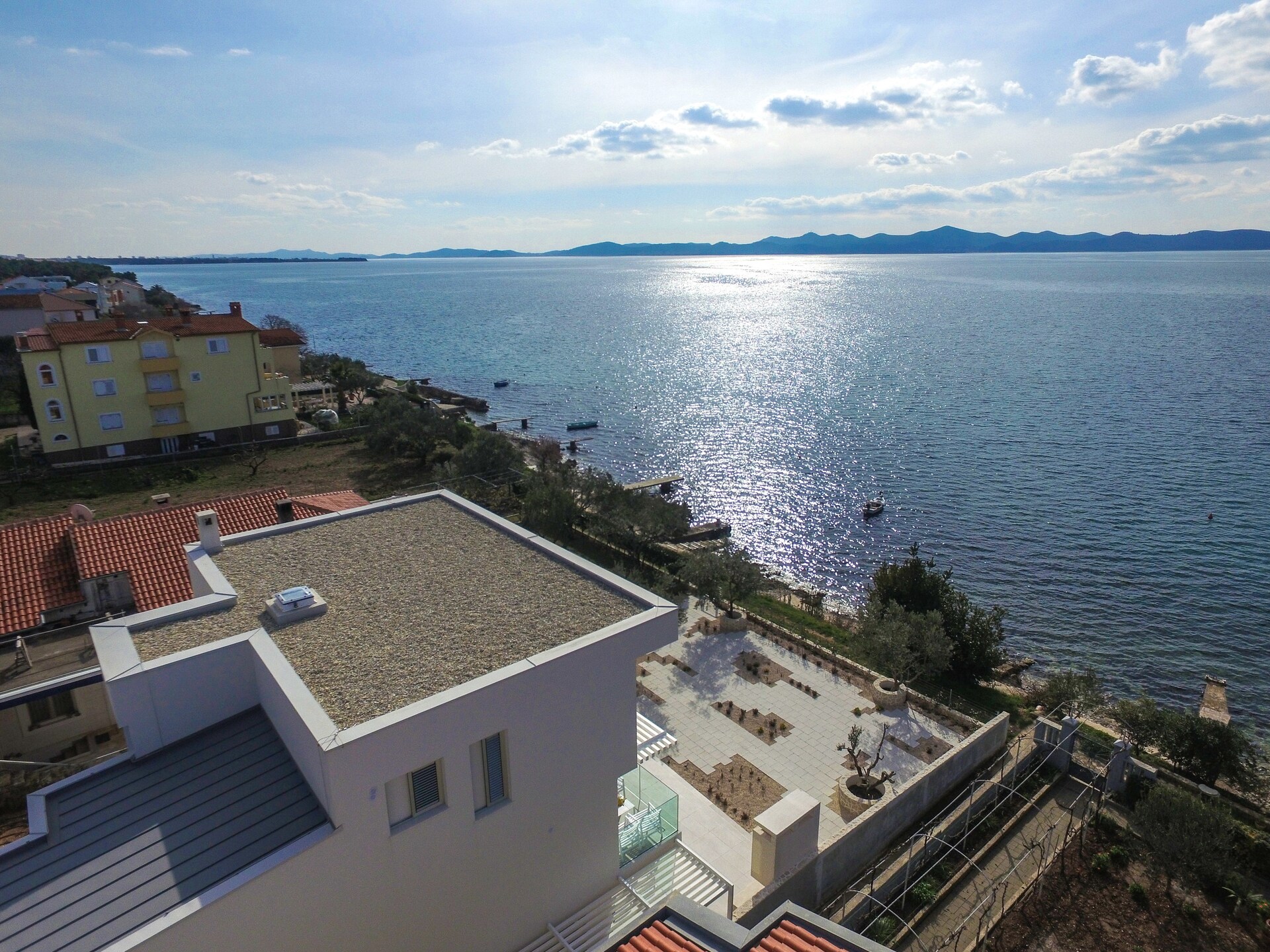 10-persoons villa aan zee in Kozino met panoramisch uitzicht - foto 7