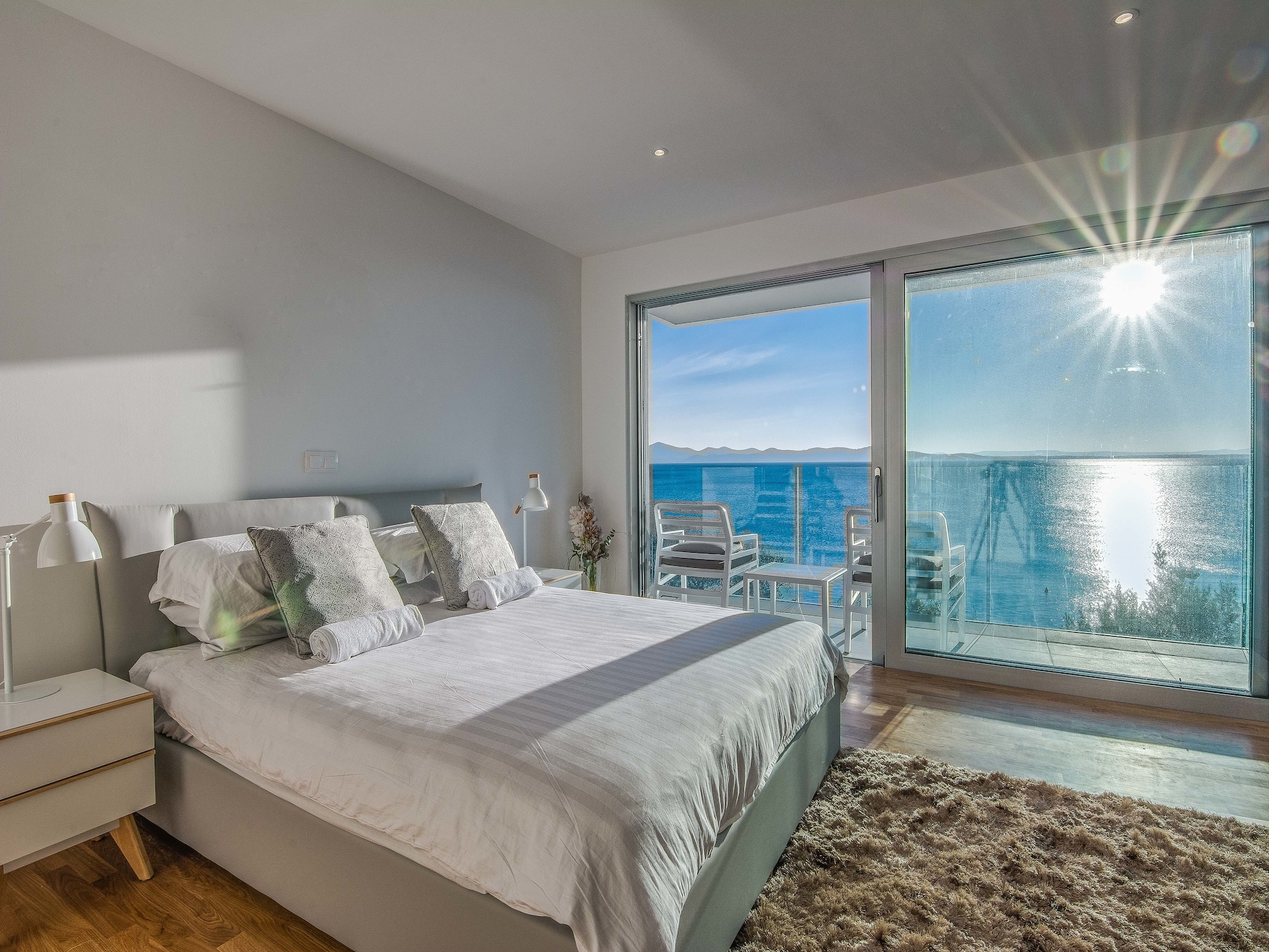 10-persoons villa aan zee in Kozino met panoramisch uitzicht - foto 18