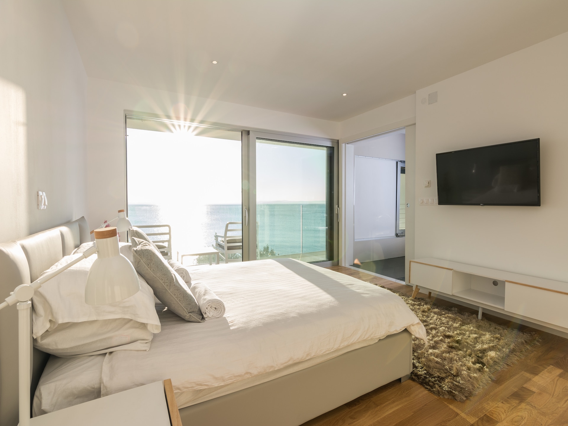 10-persoons villa aan zee in Kozino met panoramisch uitzicht - foto 15