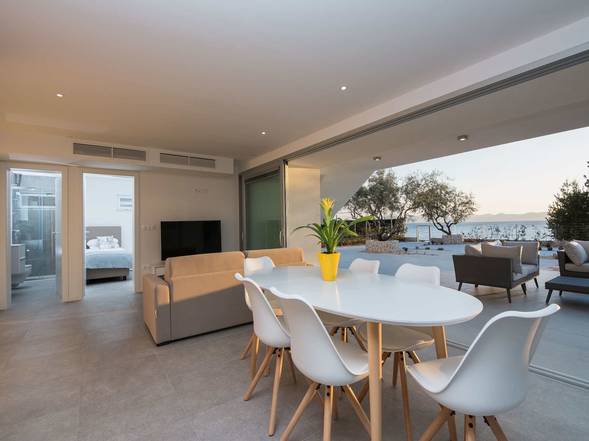 10-persoons villa aan zee in Kozino met panoramisch uitzicht - foto 4
