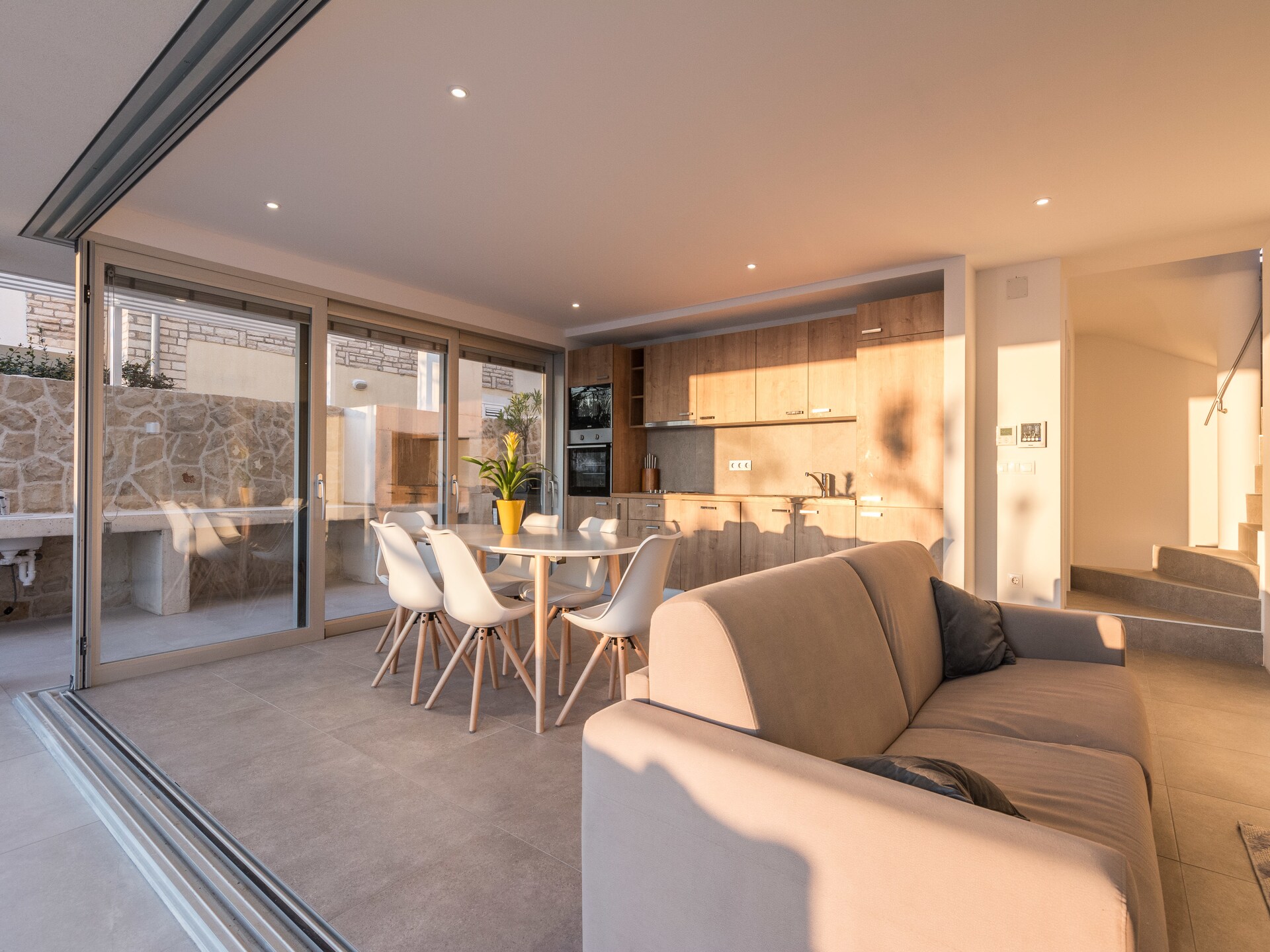 10-persoons villa aan zee in Kozino met panoramisch uitzicht - foto 17