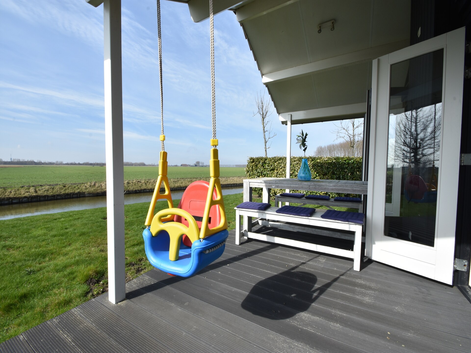 Weidse Blik: Vrijstaand chalet met tuin aan de Oosterschelde - foto 10