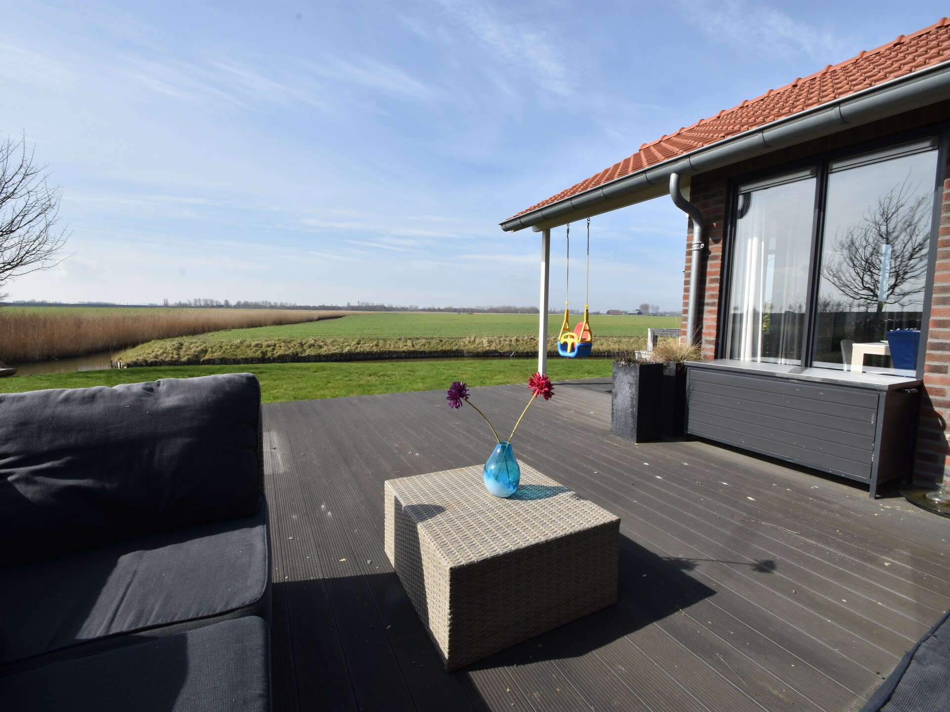 Weidse Blik: Vrijstaand chalet met tuin aan de Oosterschelde - foto 15