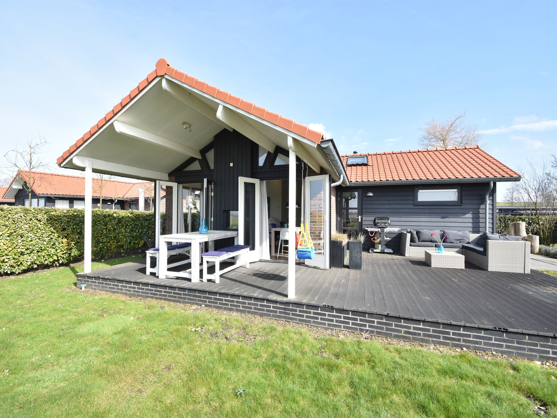 Weidse Blik: Vrijstaand chalet met tuin aan de Oosterschelde - foto 6