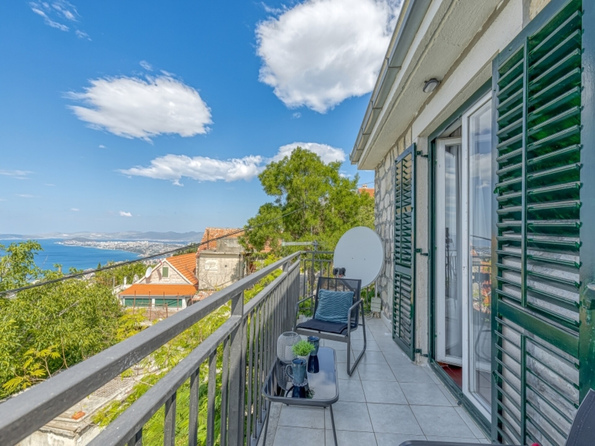 Villa Danica on the Hills: Uitzicht op Zee en Eilanden bij Podstrana - foto 39
