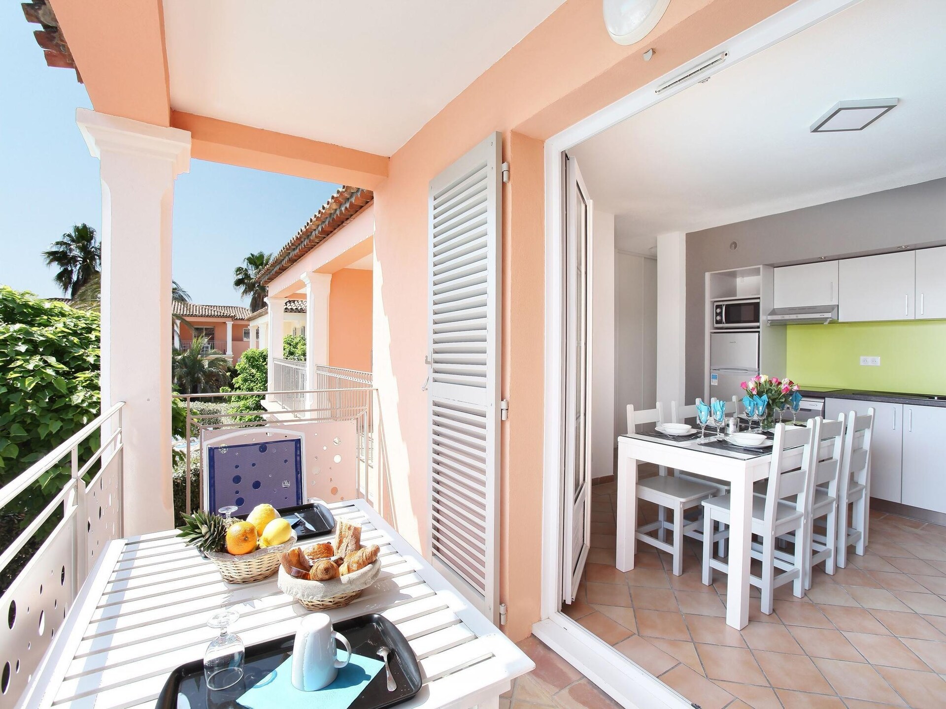 Appartement voor 8 personen met zwembad in groen Grimaud, Côte d'Azur - foto 5