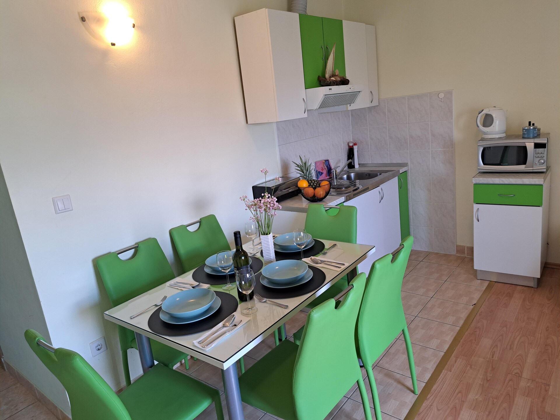 Zonnig appartement voor 5 met tuin en BBQ, op 300m van zee - foto 7