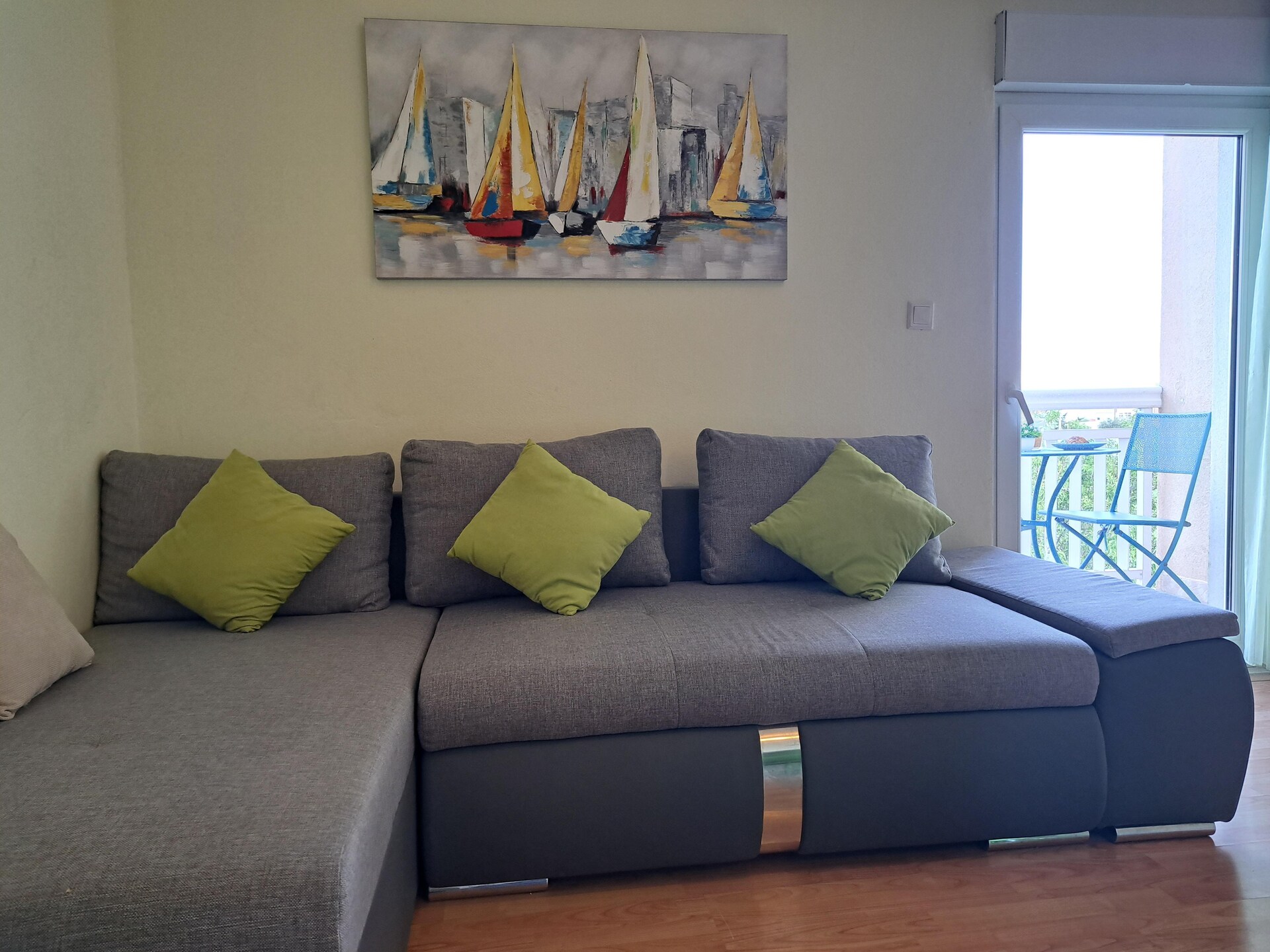 Zonnig appartement voor 5 met tuin en BBQ, op 300m van zee - foto 9