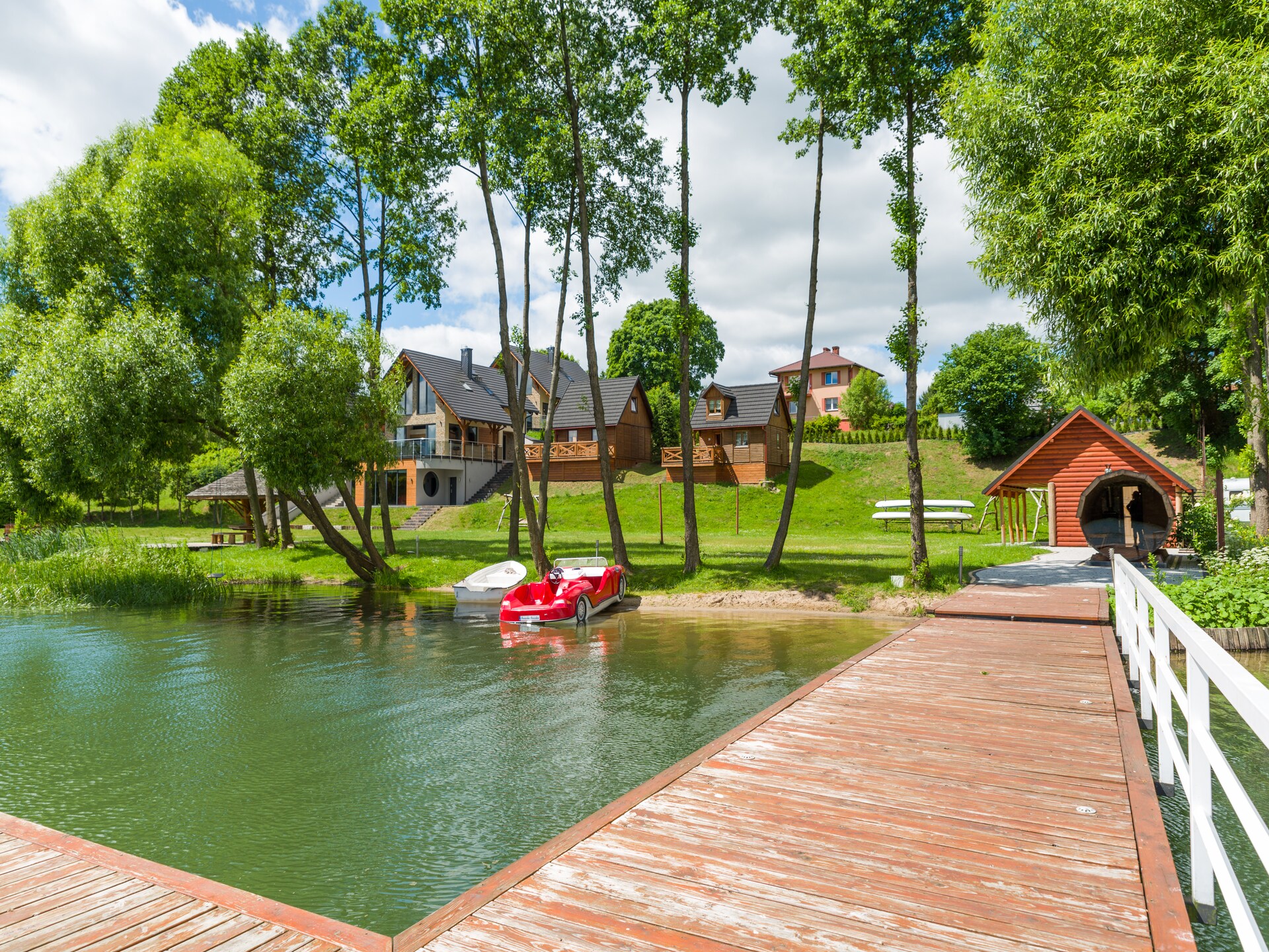 Luxe villa aan het Raduńskie-meer in het Kasjoebische Landschapspark - foto 29