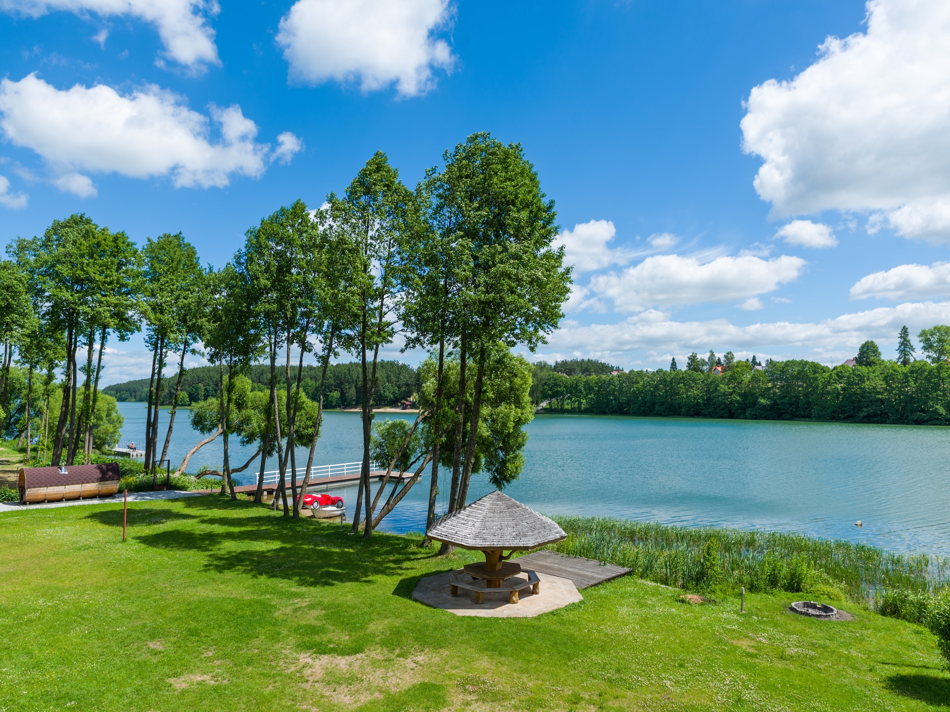 Luxe villa aan het Raduńskie-meer in het Kasjoebische Landschapspark - foto 31