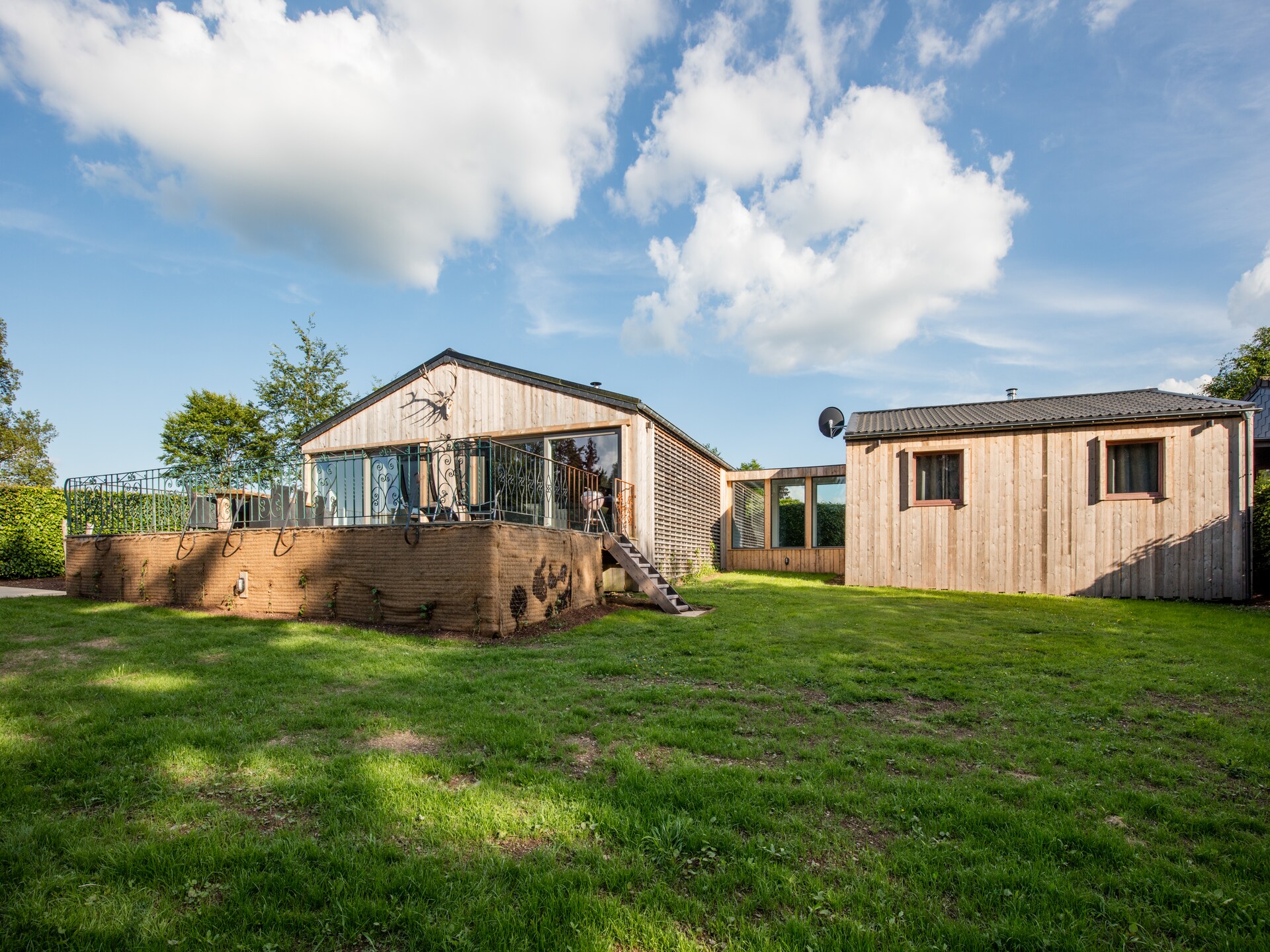 Chalet Bleu: Luxe 8-persoons chalet met privésauna aan het meer in de Ardennen - foto 14