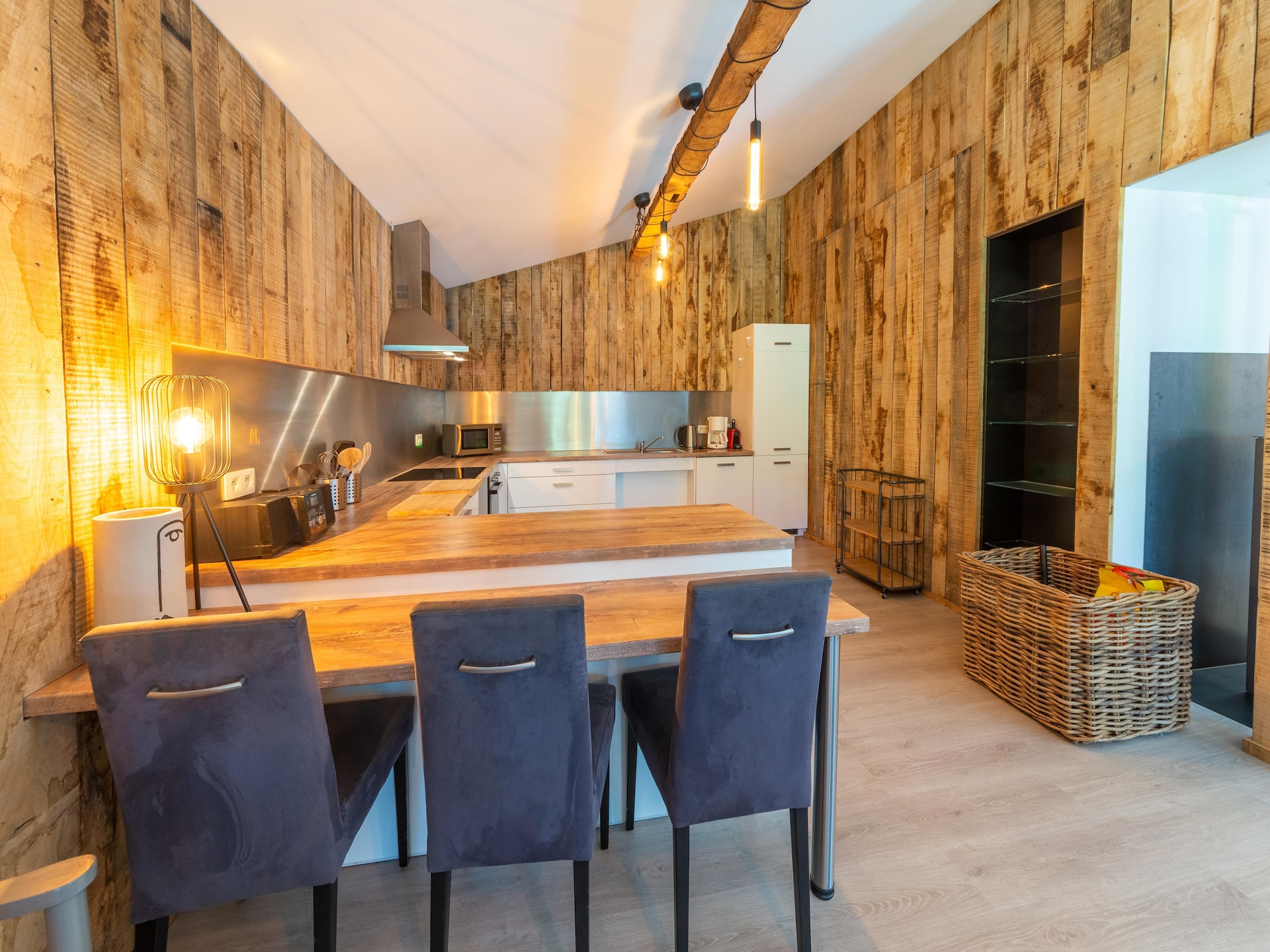 Chalet Bleu: Luxe 8-persoons chalet met privésauna aan het meer in de Ardennen - foto 12
