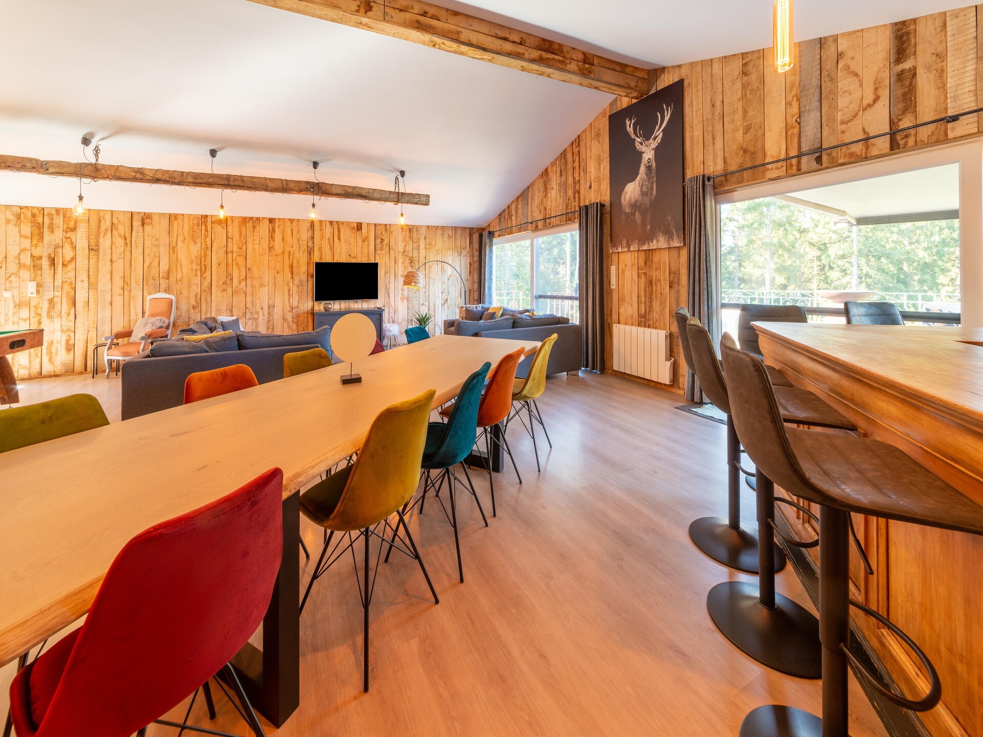 Chalet Bleu: Luxe 8-persoons chalet met privésauna aan het meer in de Ardennen - foto 13