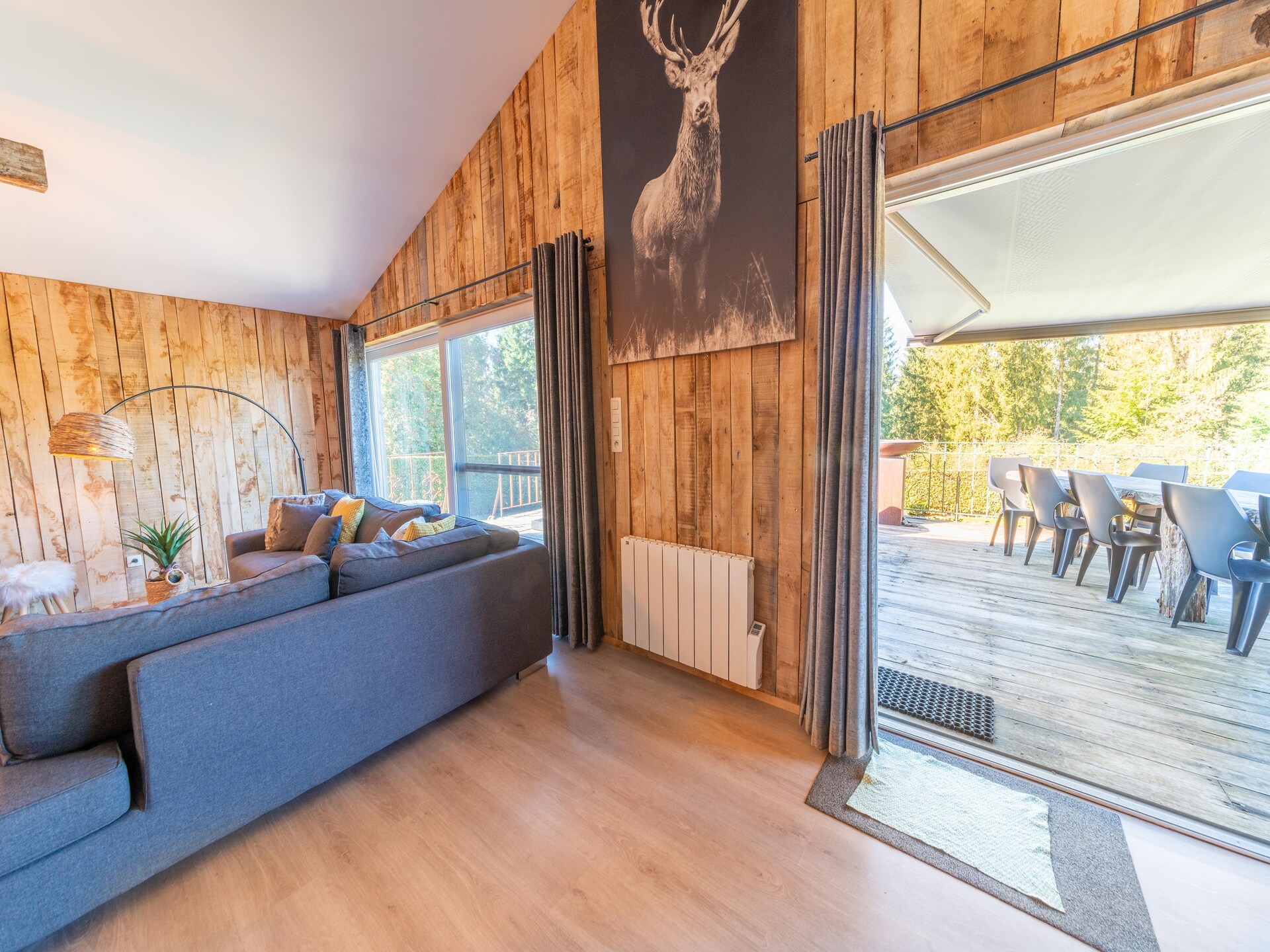 Chalet Bleu: Luxe 8-persoons chalet met privésauna aan het meer in de Ardennen - foto 11