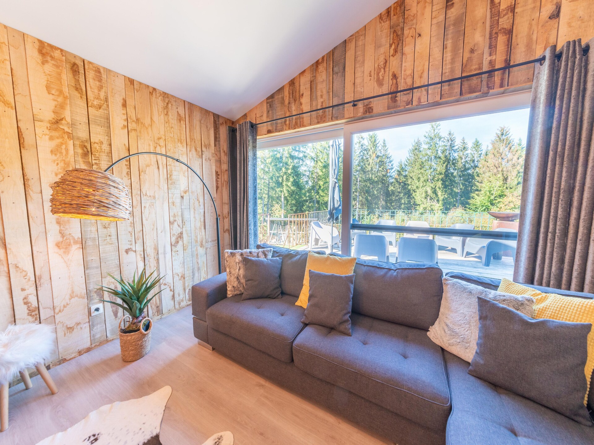Chalet Bleu: Luxe 8-persoons chalet met privésauna aan het meer in de Ardennen - foto 10