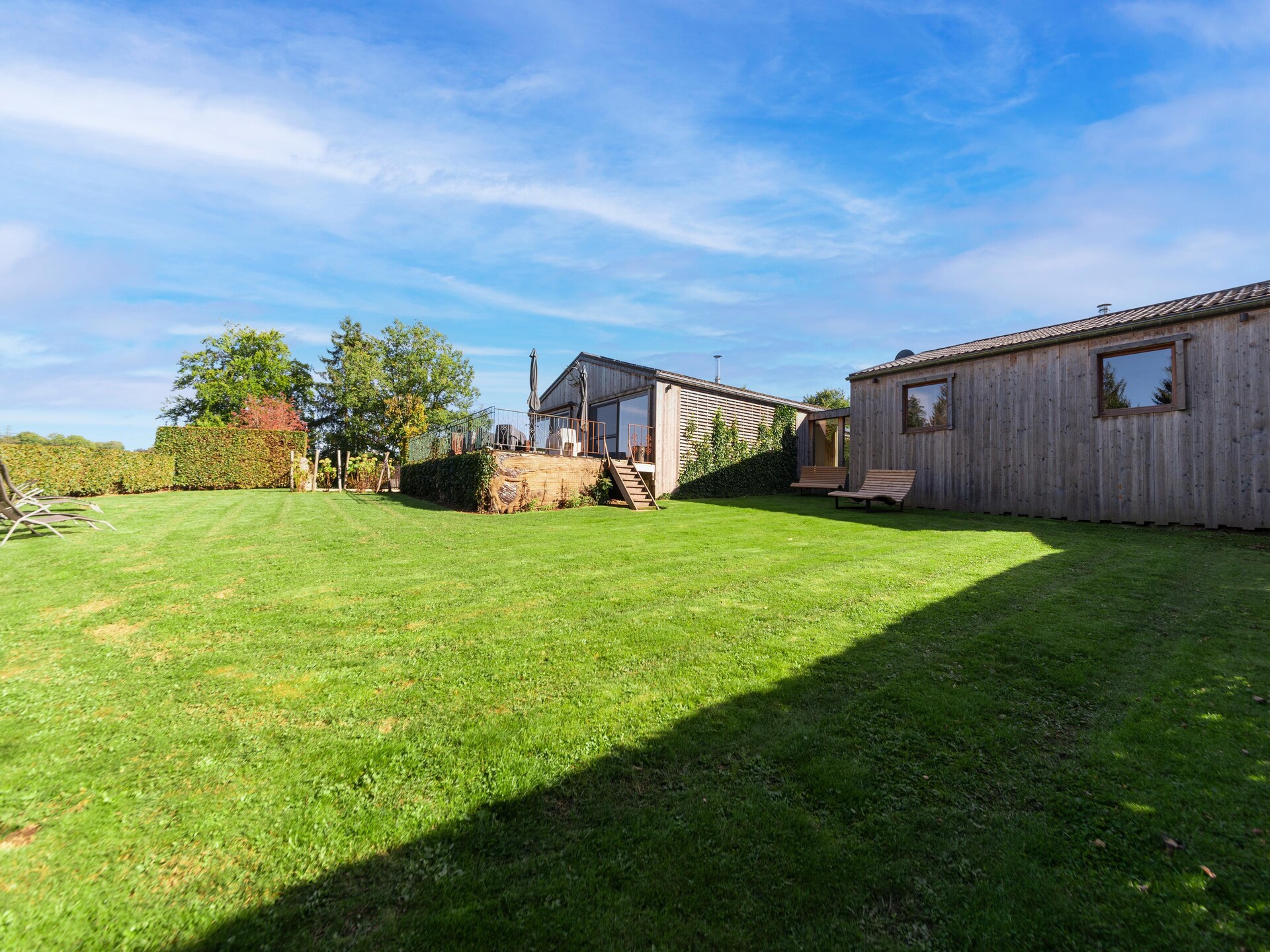 Chalet Bleu: Luxe 8-persoons chalet met privésauna aan het meer in de Ardennen - foto 34