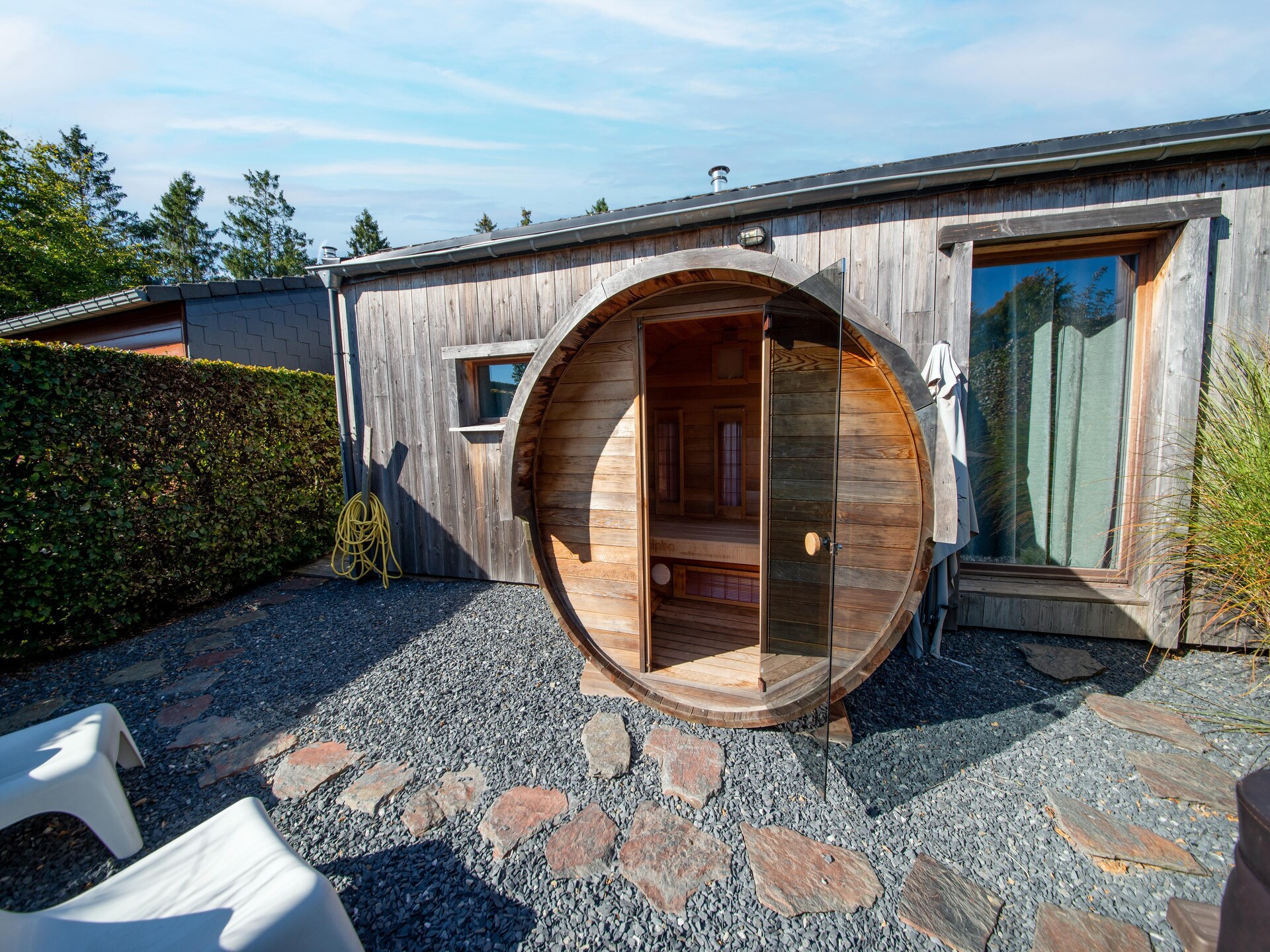 Chalet Bleu: Luxe 8-persoons chalet met privésauna aan het meer in de Ardennen - foto 39