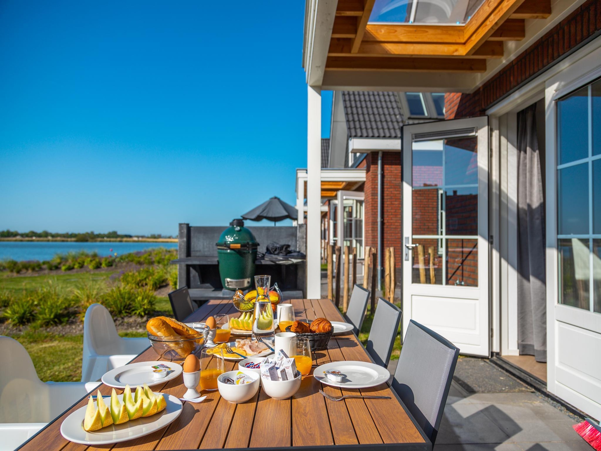 Vrijstaand vakantiehuis voor 6 aan open vaarwater in Medemblik met privésteiger - foto 28