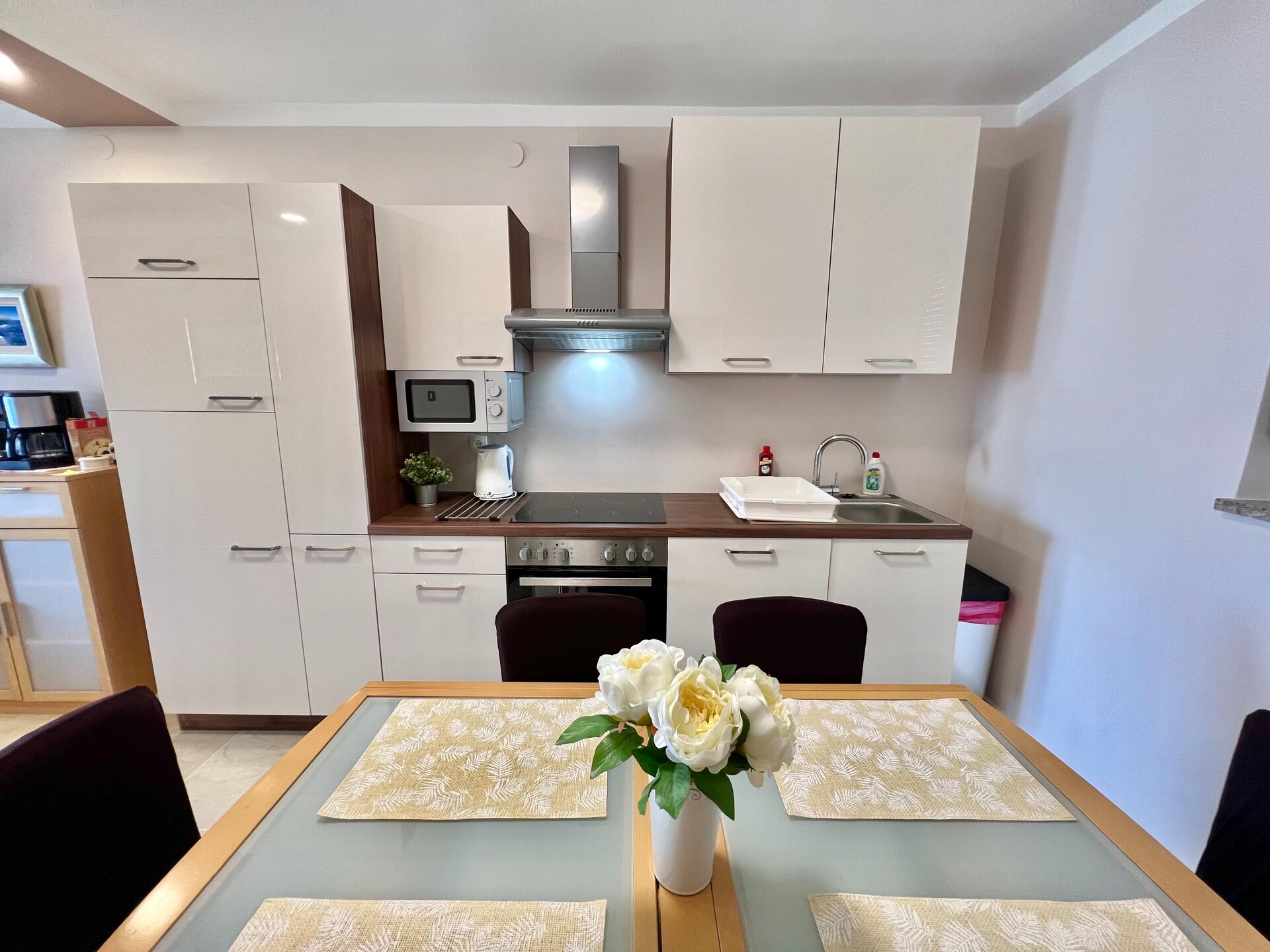 Ruim appartement met zeezicht, zwembad en tuin in Dramalj - foto 11