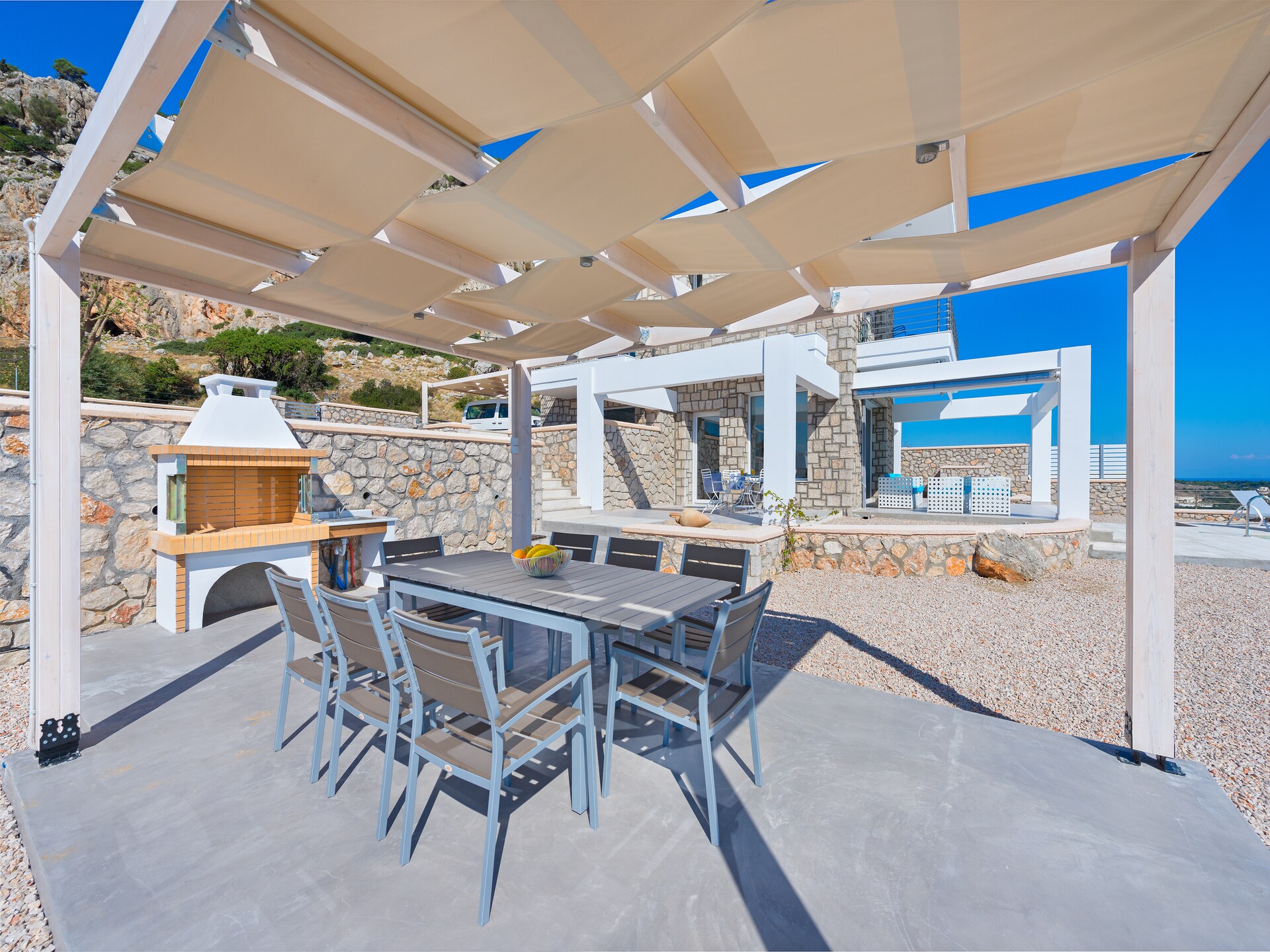Villa Horizontes: Luxe villa met privézwembad & golfterrein op Rhodos - foto 46