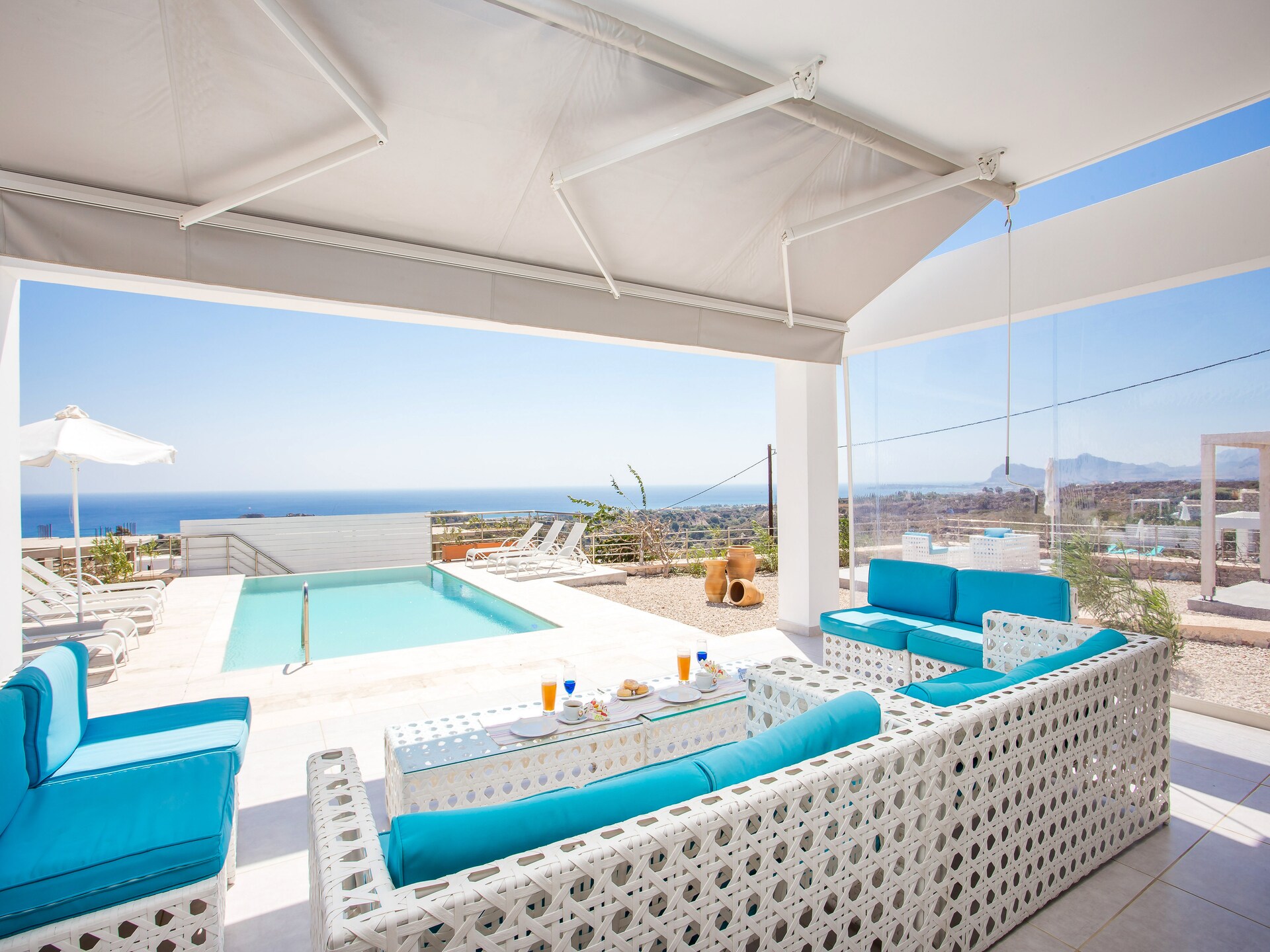Villa Horizontes: Luxe villa met privézwembad & golfterrein op Rhodos - foto 45