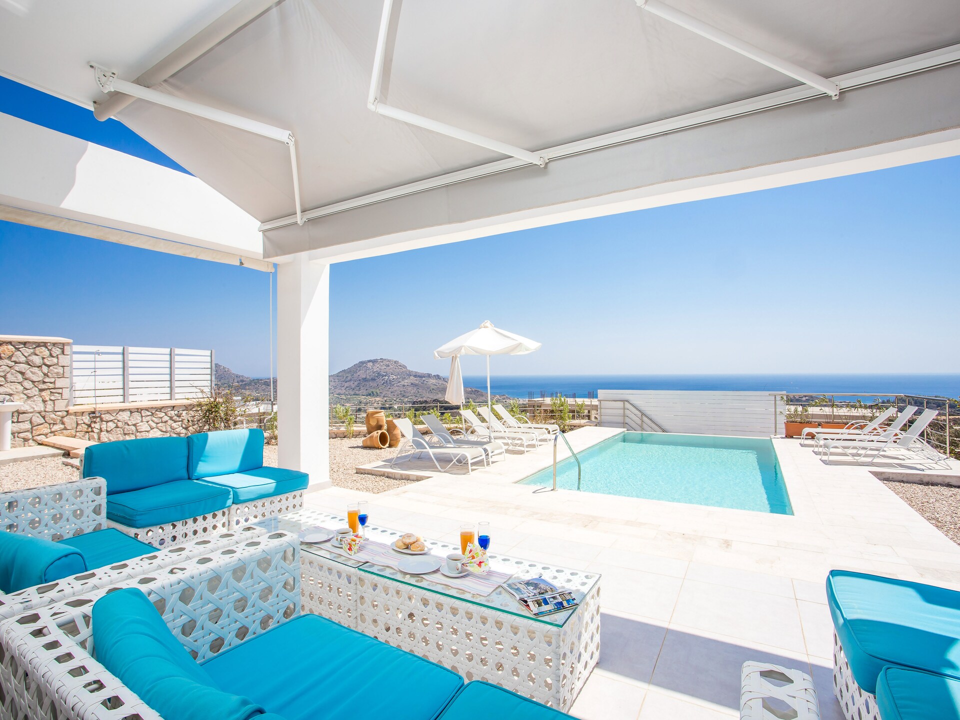 Villa Horizontes: Luxe villa met privézwembad & golfterrein op Rhodos - foto 28