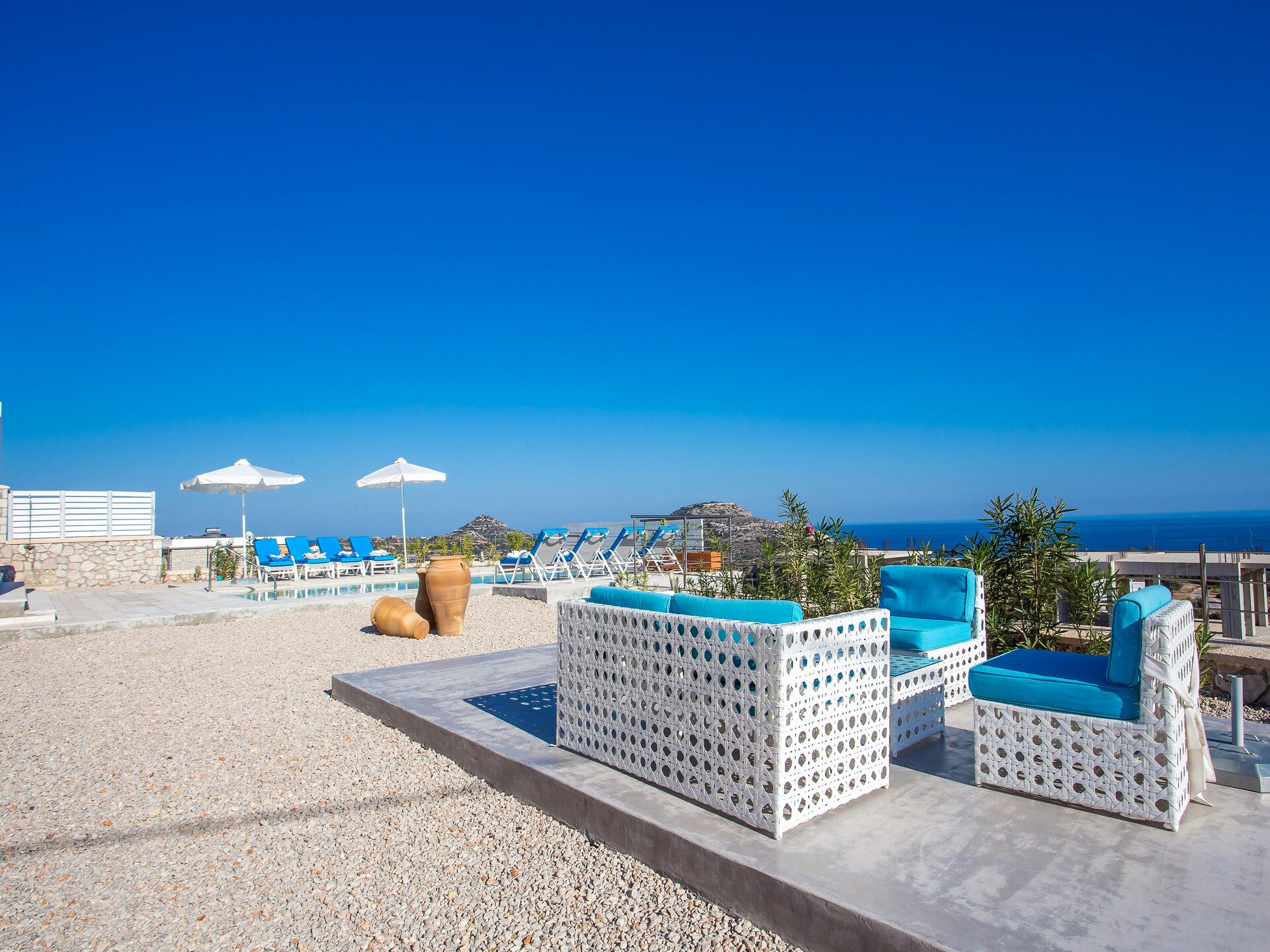 Villa Horizontes: Luxe villa met privézwembad & golfterrein op Rhodos - foto 18