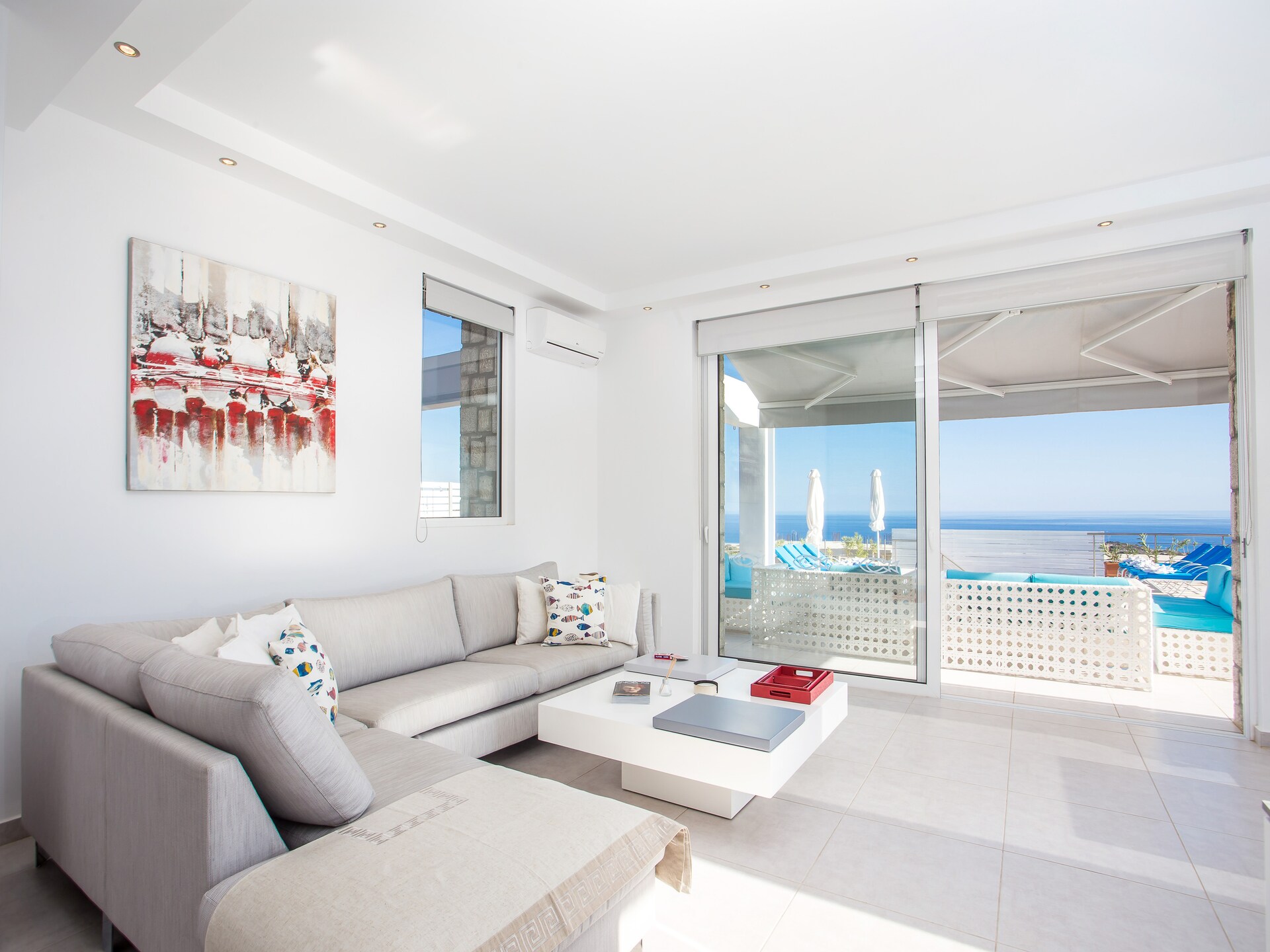 Villa Horizontes: Luxe villa met privézwembad & golfterrein op Rhodos - foto 8