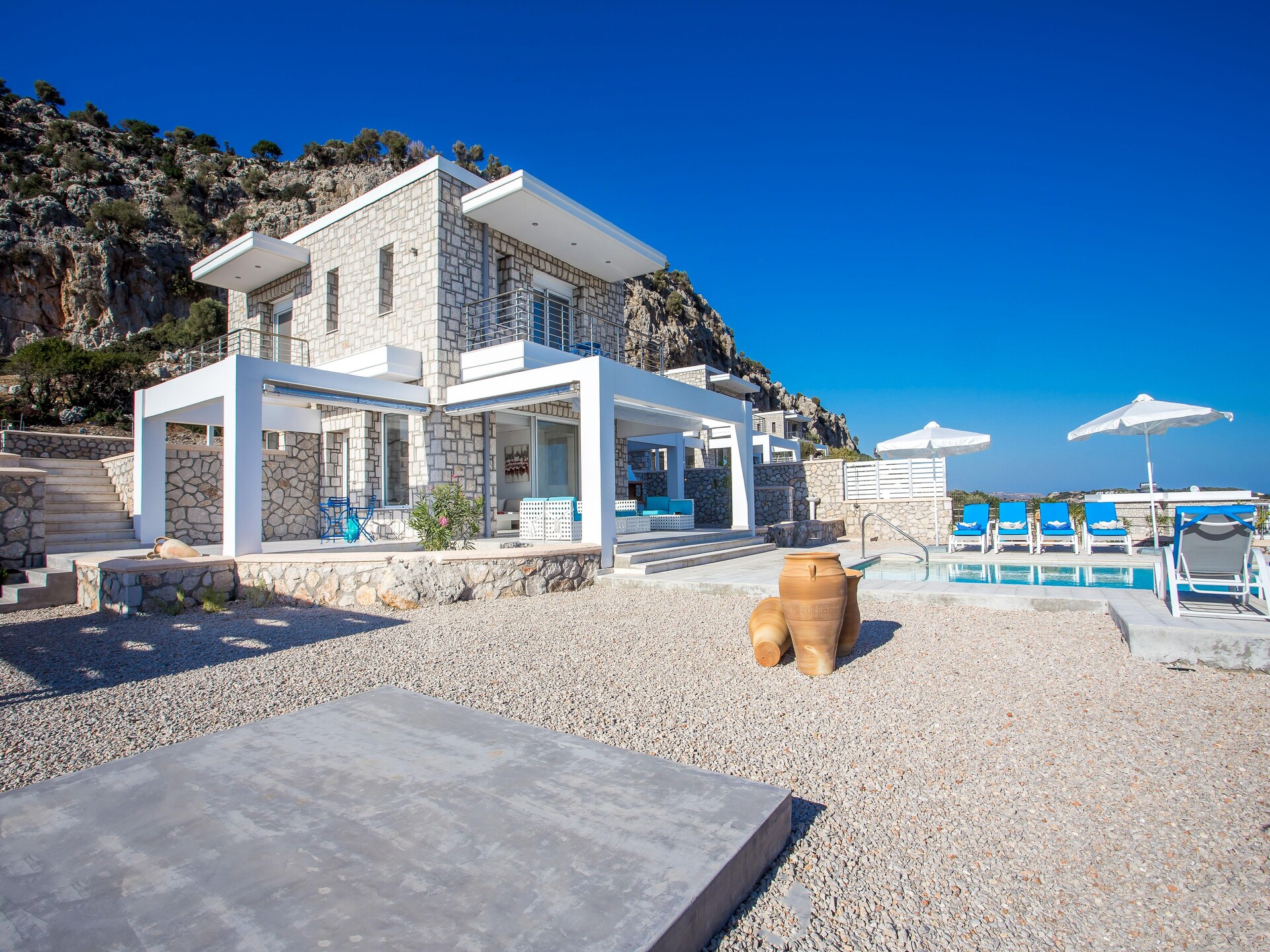 Villa Horizontes: Luxe villa met privézwembad & golfterrein op Rhodos - foto 12