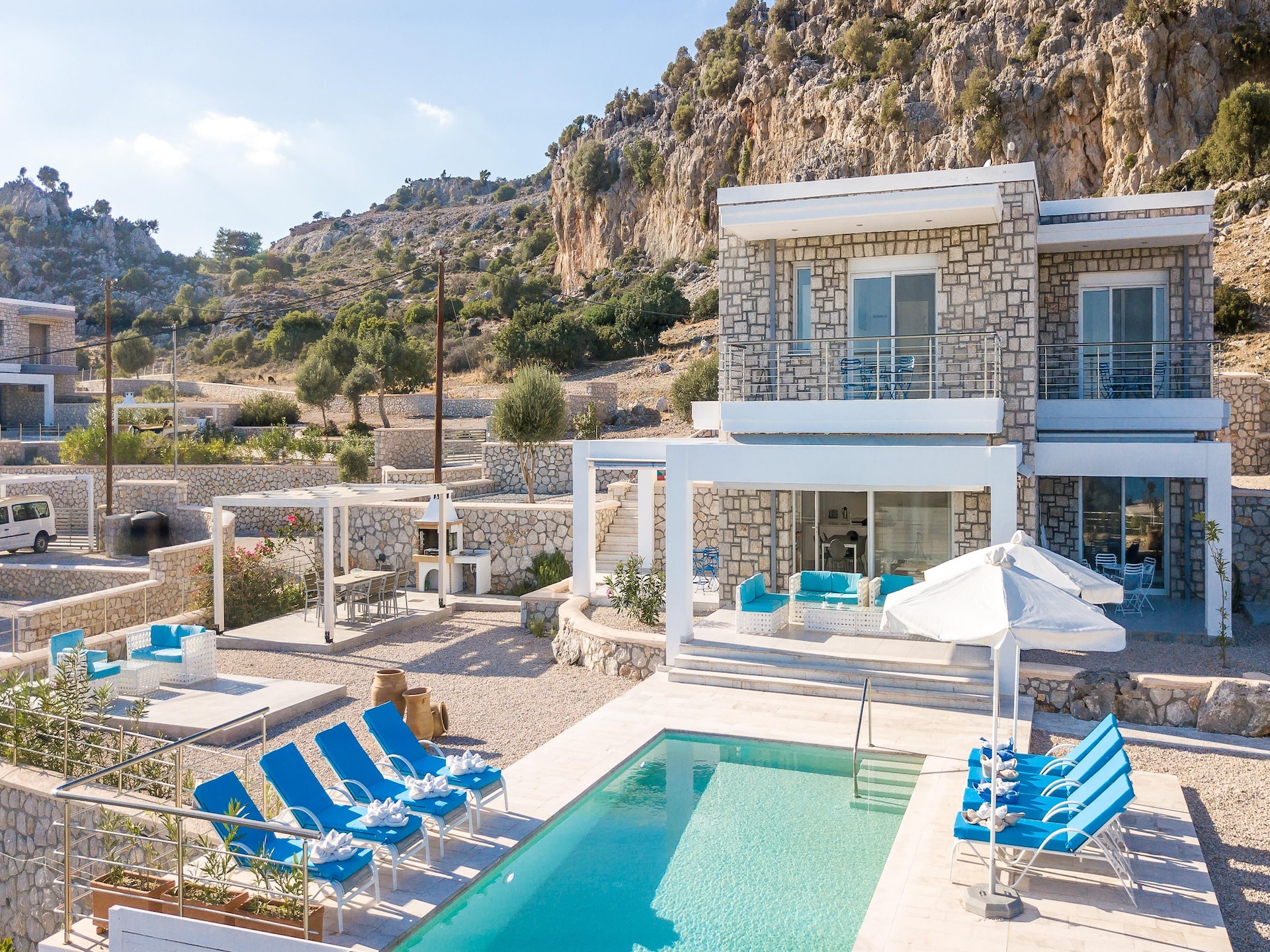 Villa Horizontes: Luxe villa met privézwembad & golfterrein op Rhodos - foto 22