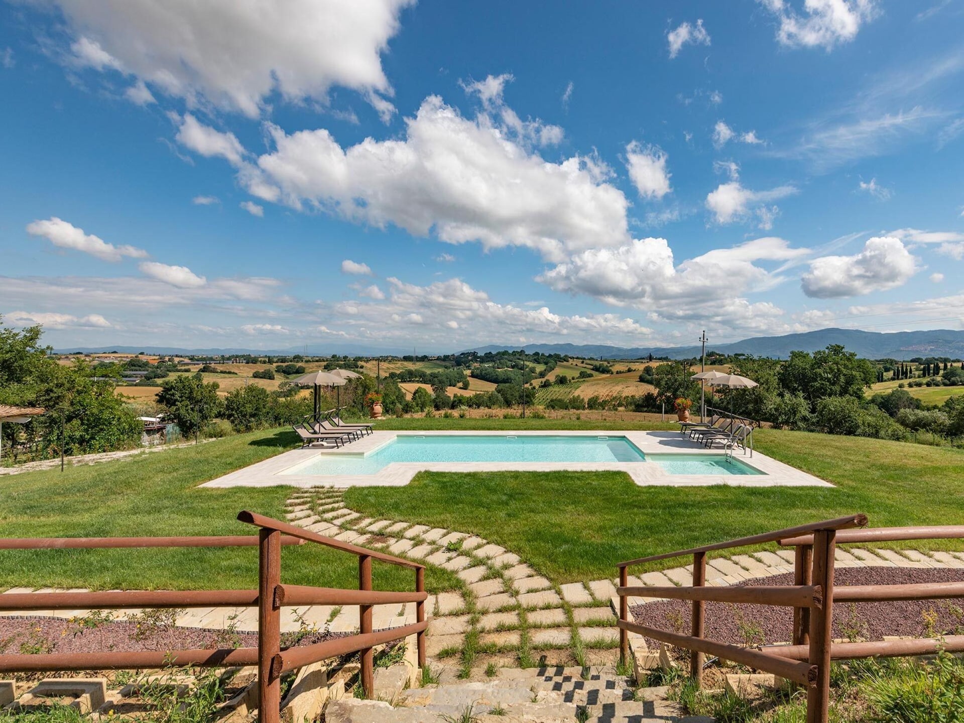 Privézwembad en landelijke charme in villa Borgo Le Spighe, Cortona - foto 9