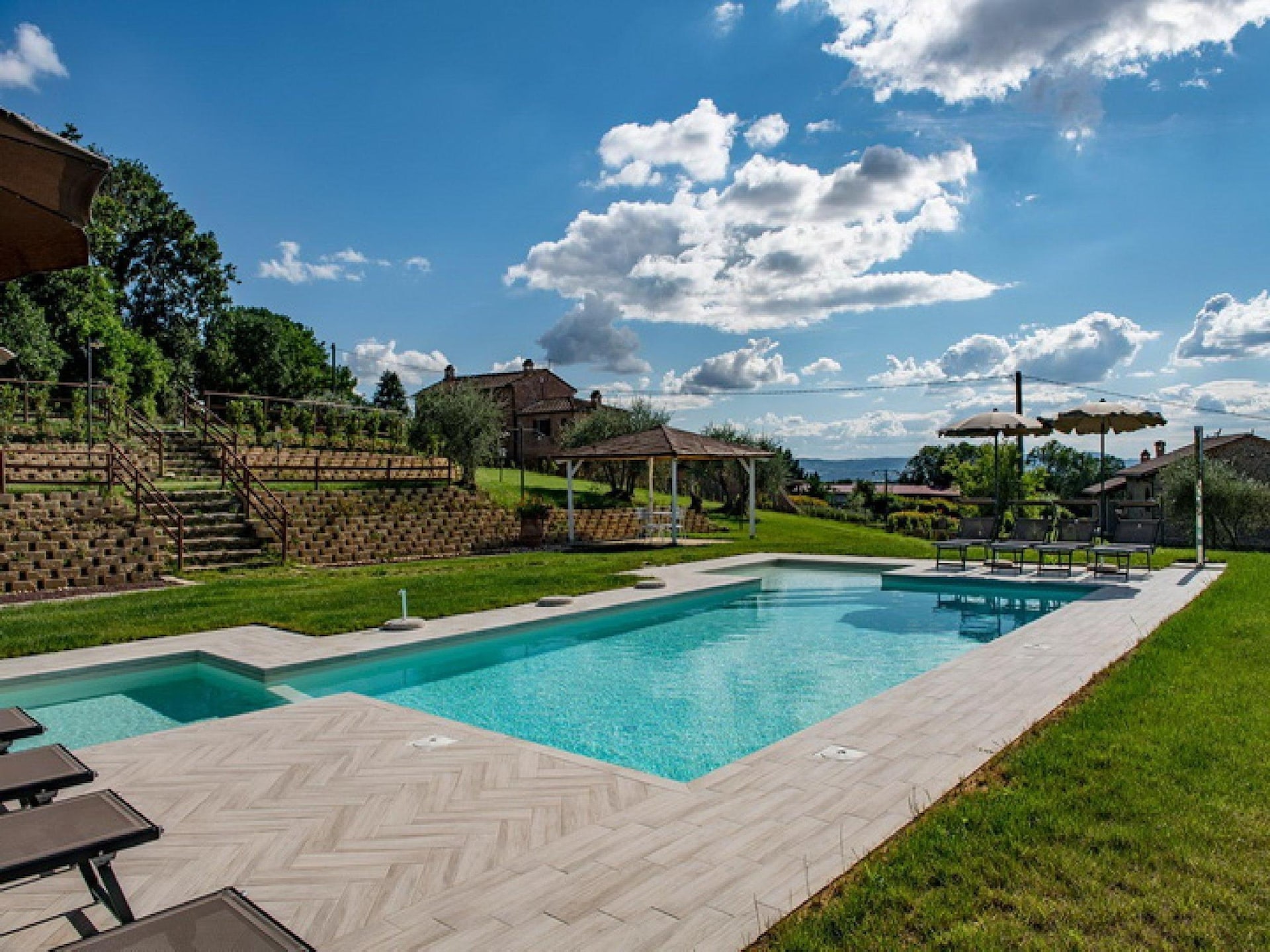 Privézwembad en landelijke charme in villa Borgo Le Spighe, Cortona - foto 12